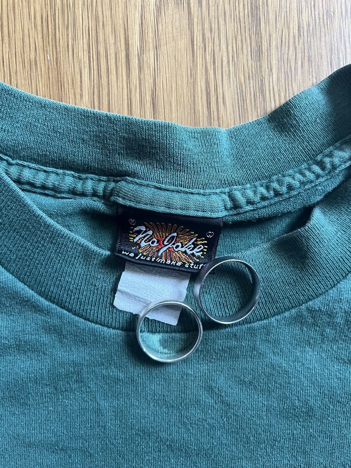 Vintage Vintage NO JOKE Makes things go pop! 90’s Streetwears Tshirt Size US XL / EU 56 / 4 - 5 Thumbnail