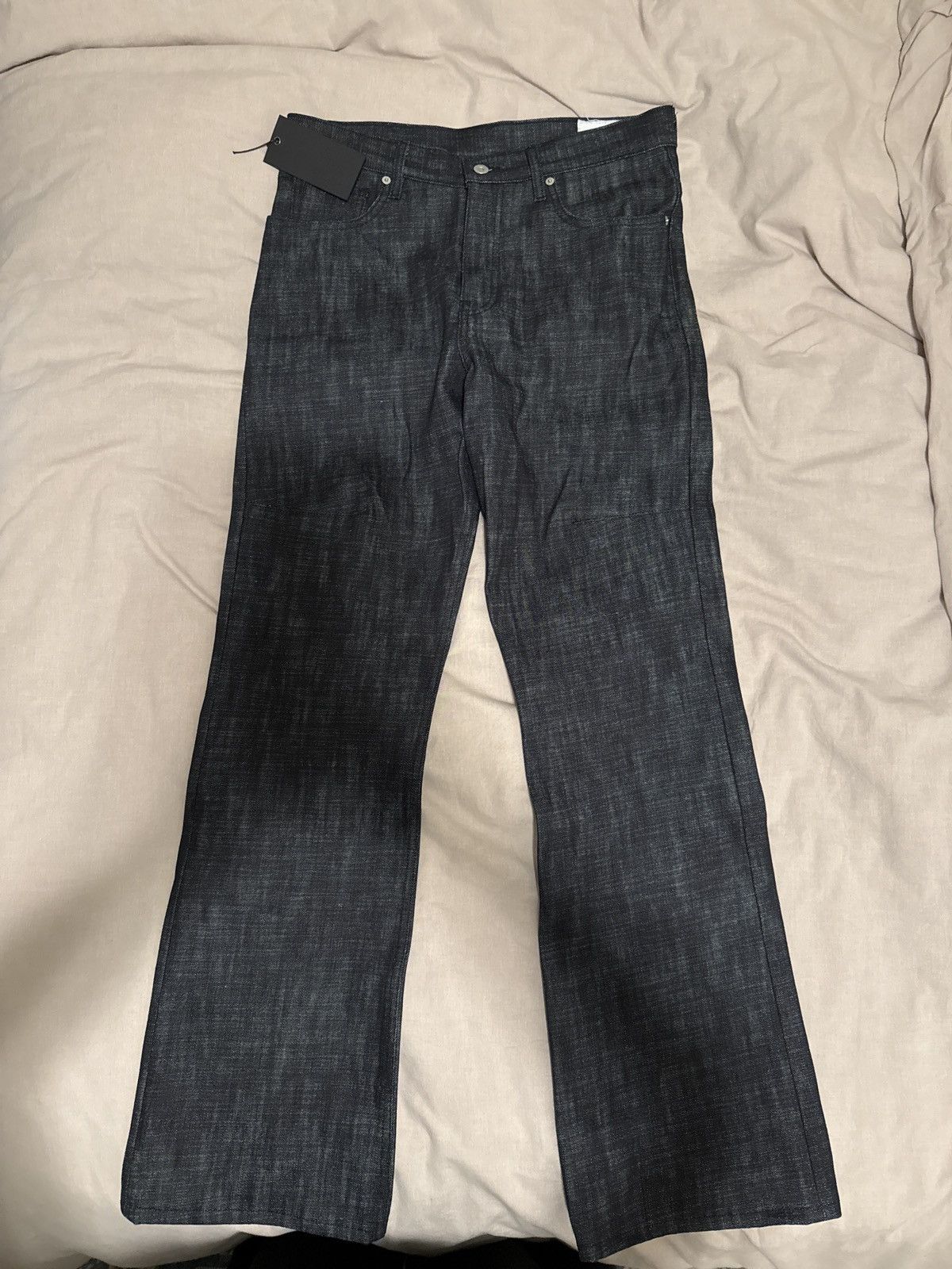 K-Two Studios 18oz Heavy Denim Bootcut jet black - NEED TRADE