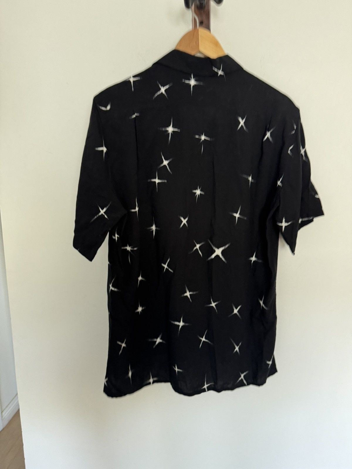 Saint Laurent Paris Shooting stars camp viscose summer shirt Size US M / EU 48-50 / 2 - 6 Thumbnail