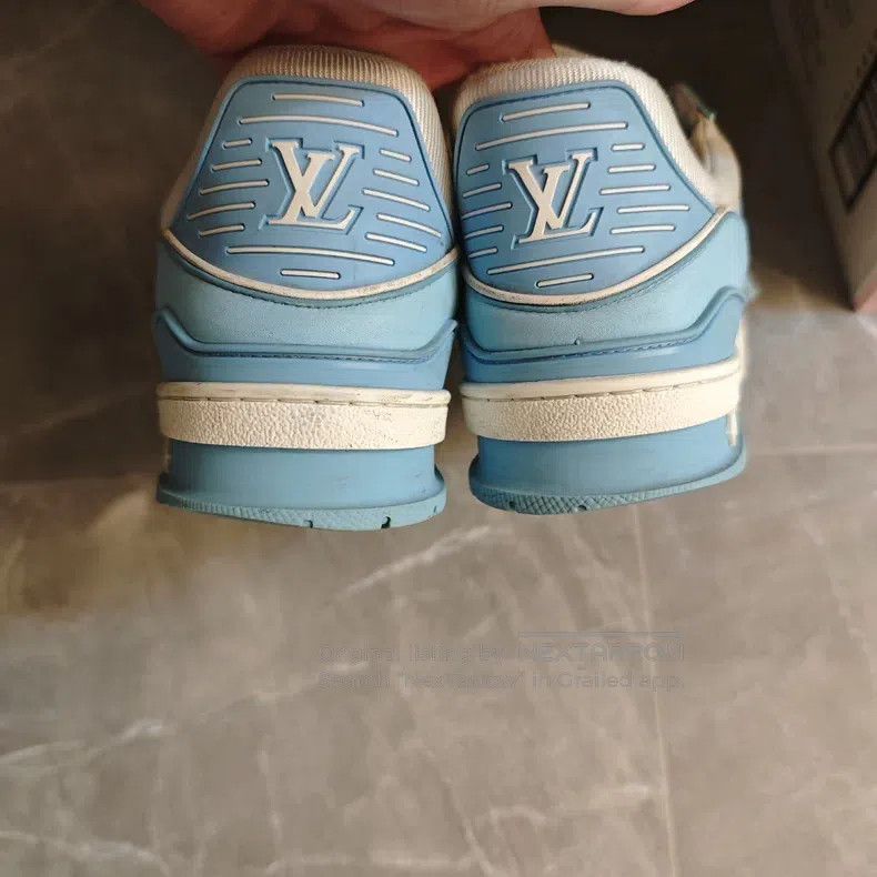 Louis Vuitton Louis Vuitton Dark Sky Blue shoes Size US 7 / EU 40 - 5 Thumbnail