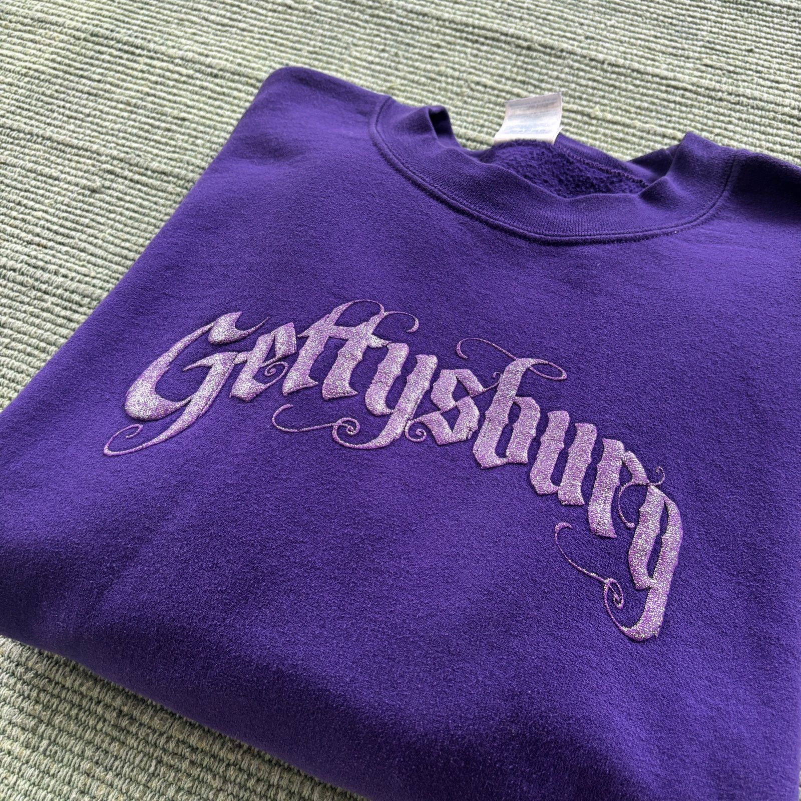 Vintage Vintage Y2K Whimsygoth Gettysburg Sparkly Sweatshirt XL Size US XL / EU 56 / 4 - 1 Thumbnail
