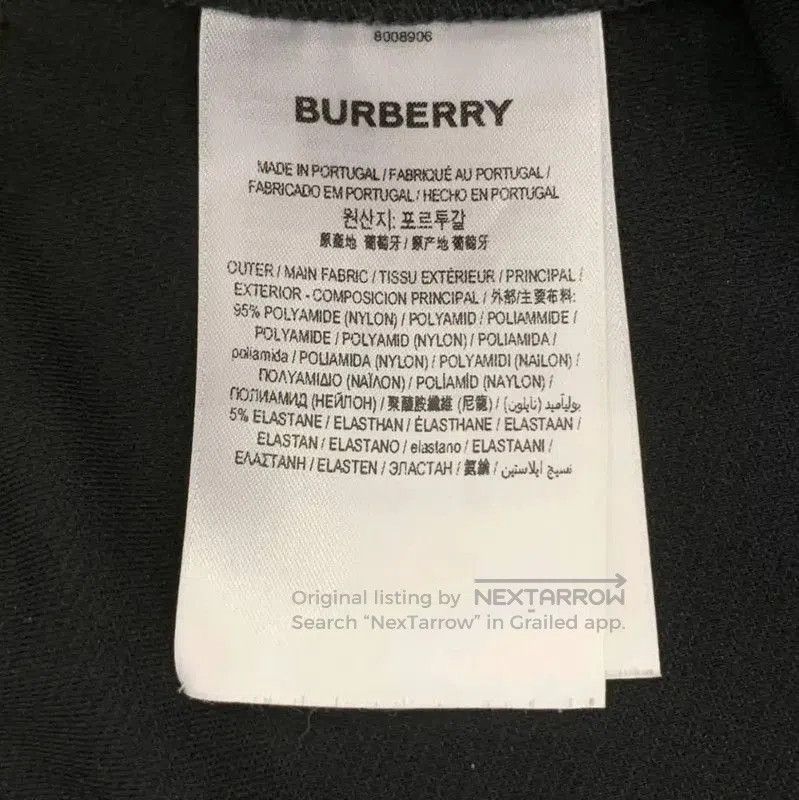 Burberry Burberry Black Cotton Casual Pants for Men. Size US 38 / EU 54 - 7 Thumbnail