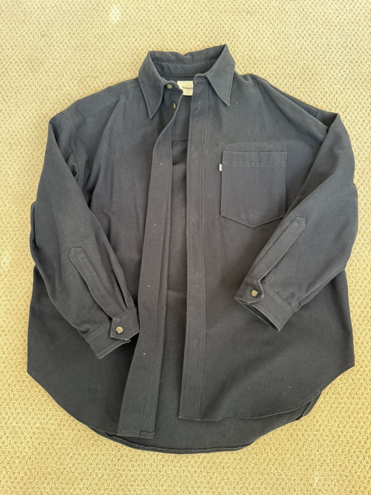 Nanushka ***RARE NANUSKA OVERSIZE BUTTON UP FLANNEL Size US XL / EU 56 / 4 - 1 Thumbnail