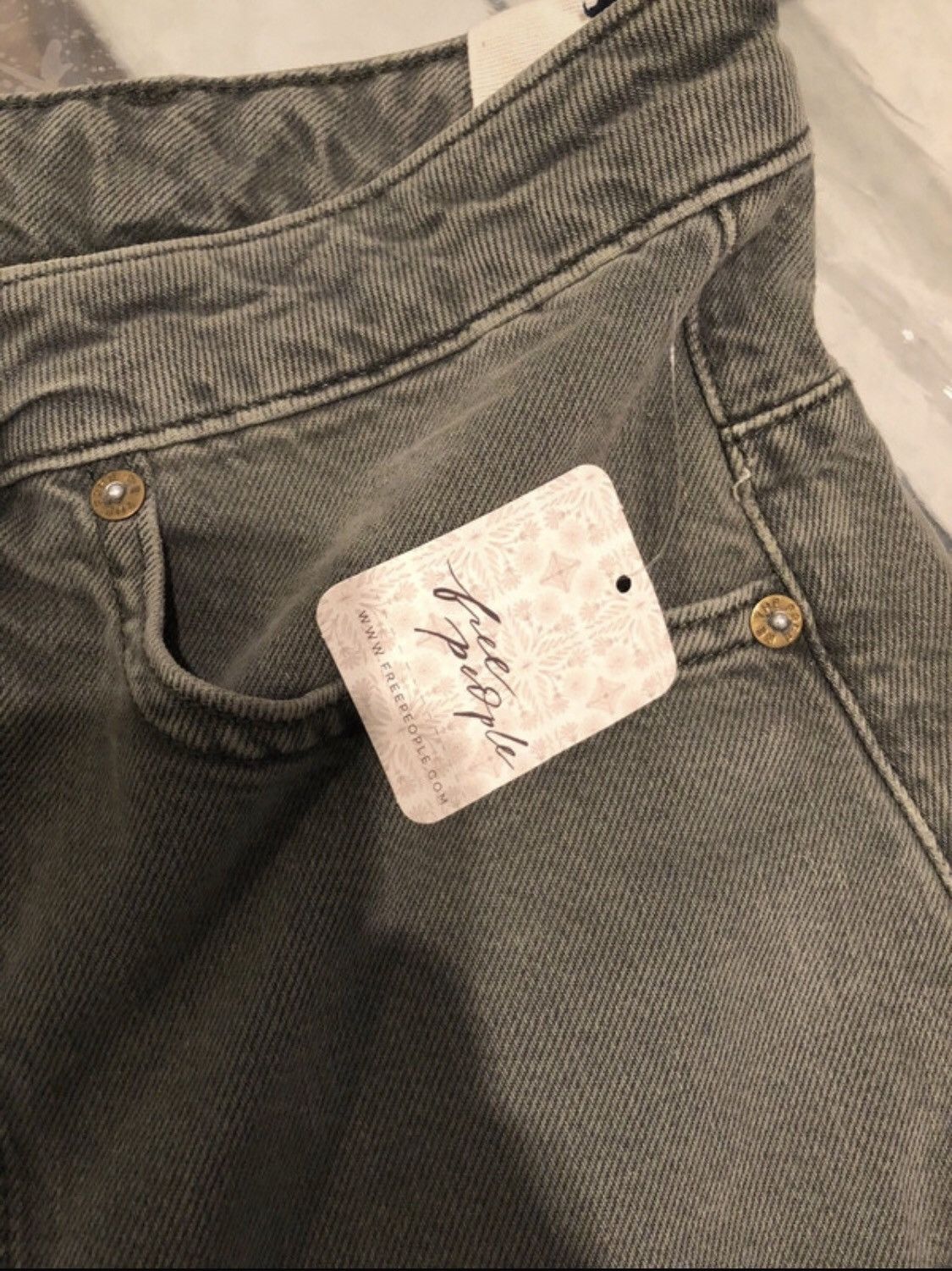 Other We The Free Denim Shorts Size 24" / US 00 / IT 34 - 5 Thumbnail
