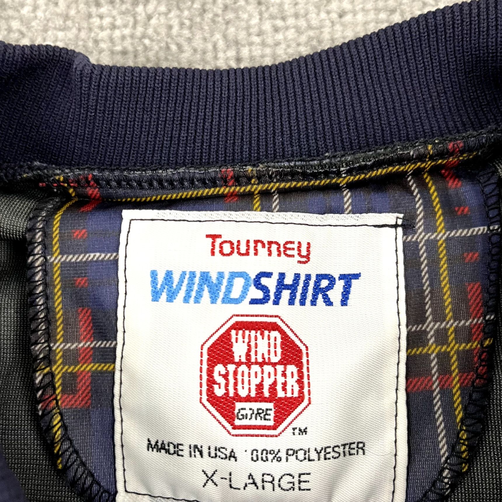 Vintage VINTAGE Tourney Pullover Mens XL Blue Windstopper Wind Jacket Golf Retro 1897 Size US XL / EU 56 / 4 - 4 Thumbnail