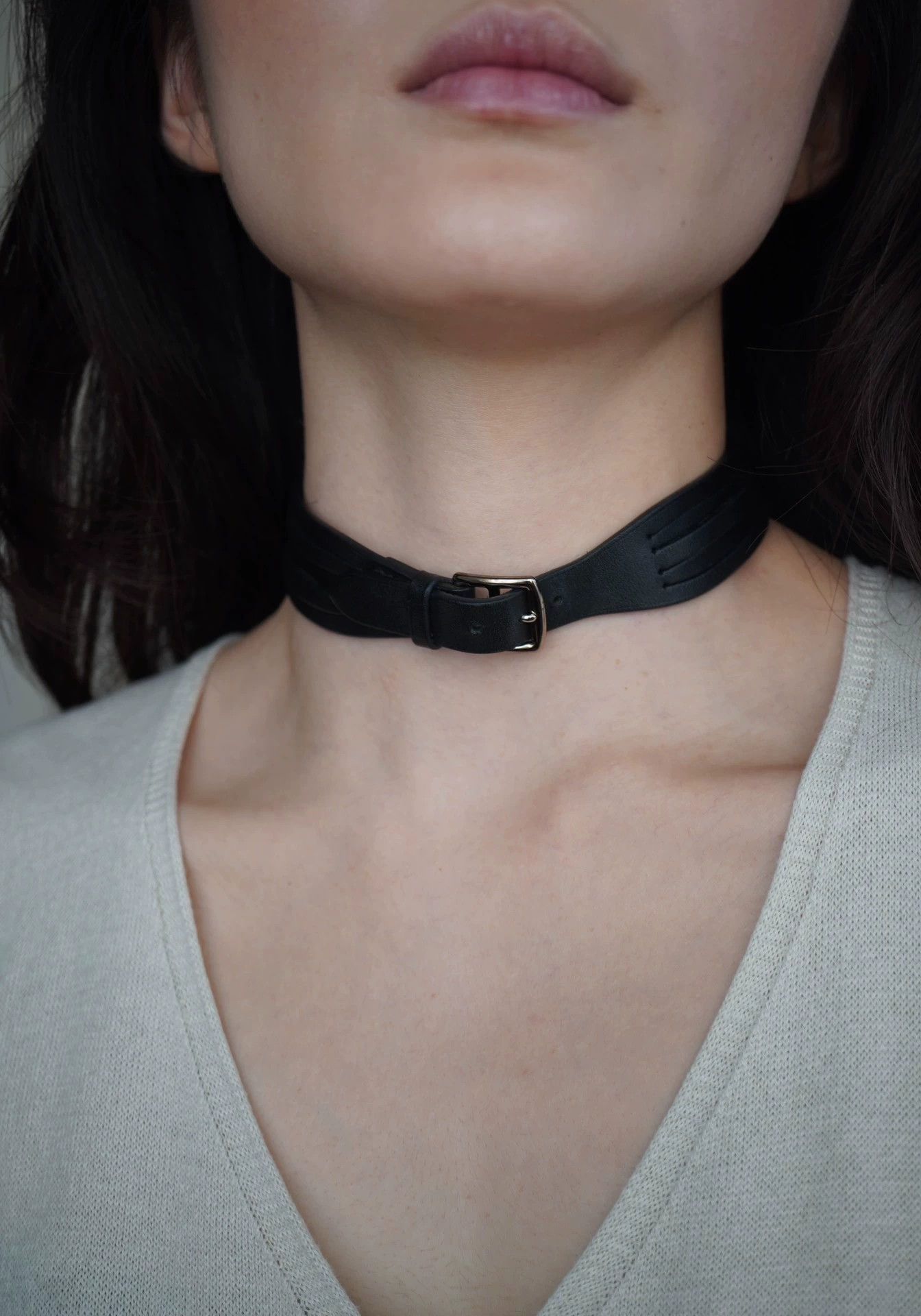 Hermes Hermes 2000s MultiLayer Leather Rope Choker/Bracelet Size ONE SIZE - 1 Thumbnail