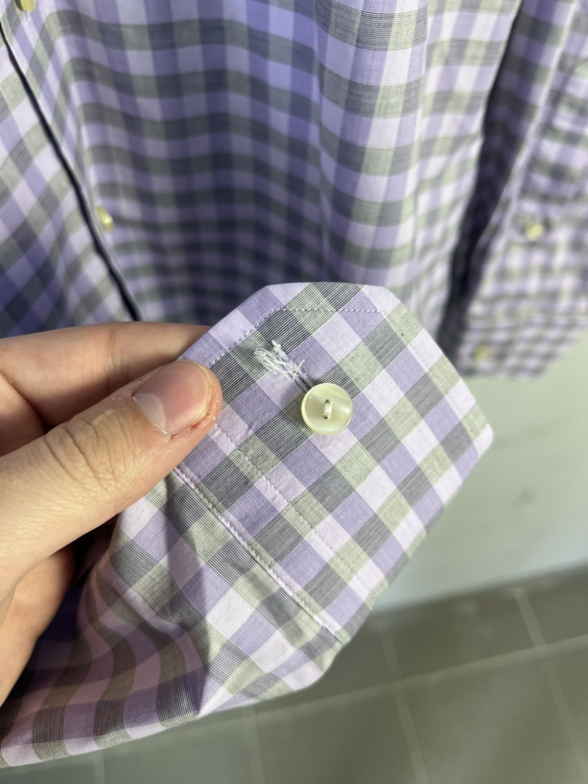 Eton ETON Luxury Classic Cotton Plaid Long Sleeve Shirt Size US L / EU 52-54 / 3 - 9 Thumbnail