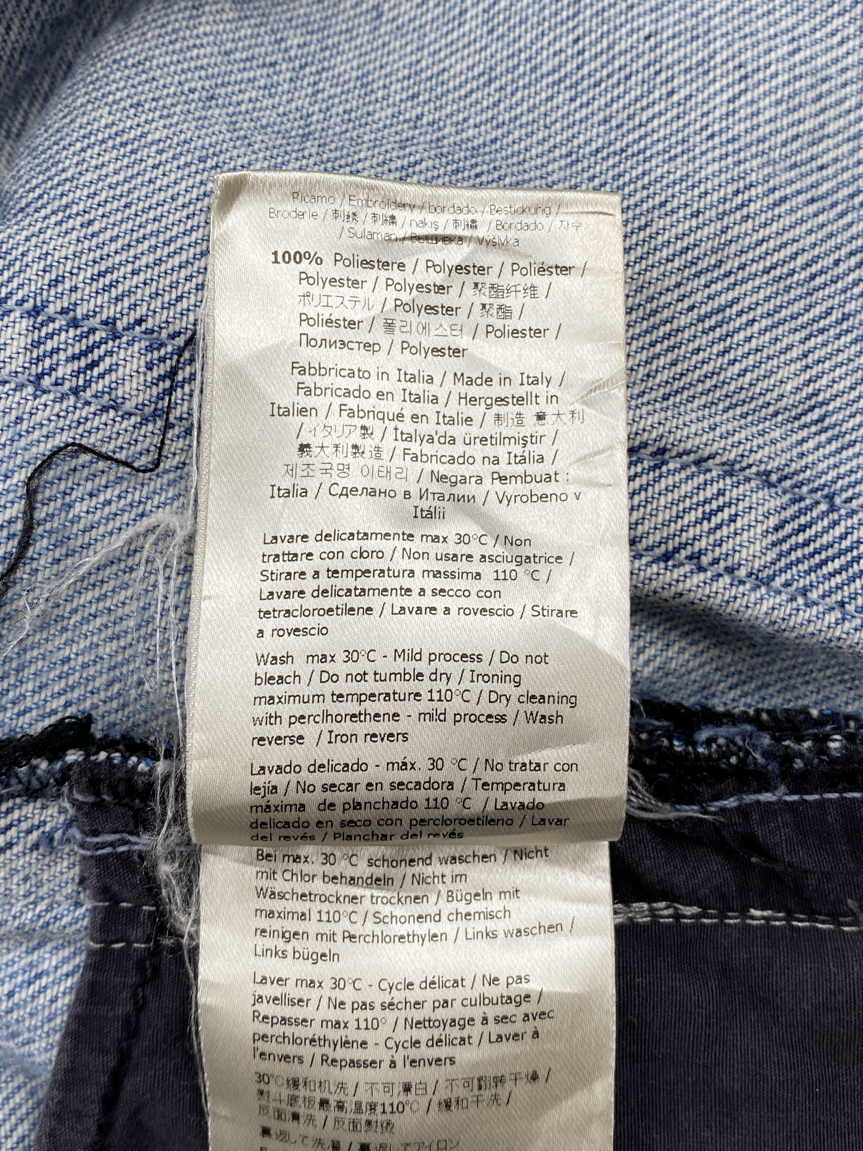 Fendi Stone Washed Jeans Size 24" / US 00 / IT 34 - 16 Thumbnail
