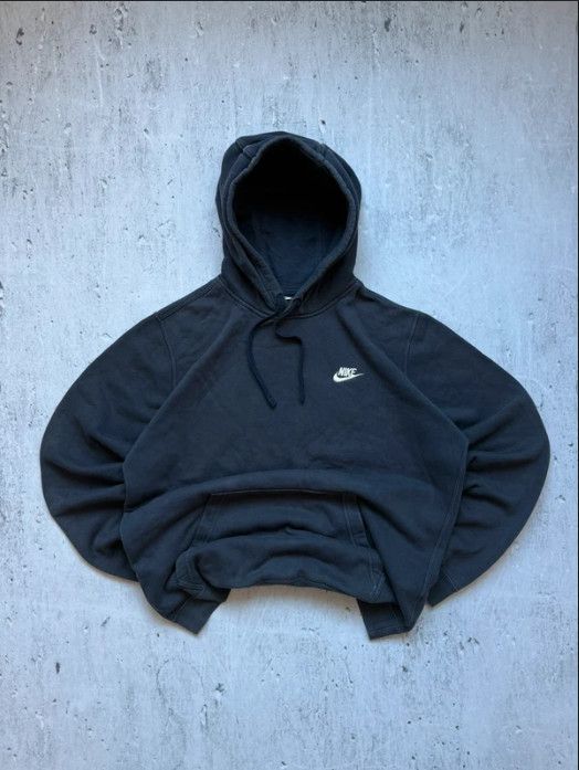 Nike Nike Vintage Blank Y2K Hoodie Mini Swoosh Small Logo Size US M / EU 48-50 / 2 - 1 Thumbnail