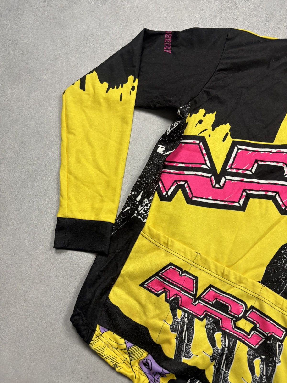 Vintage Vintage MRT M.Robert Cycling Jersey Neon BMX MTB Racing Top Size US L / EU 52-54 / 3 - 9 Thumbnail