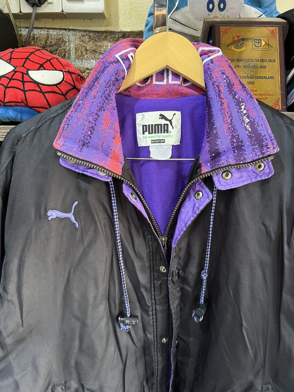 Puma 🔥Vintage Puma Hit Union Zipper Jacket Size US M / EU 48-50 / 2 - 8 Thumbnail