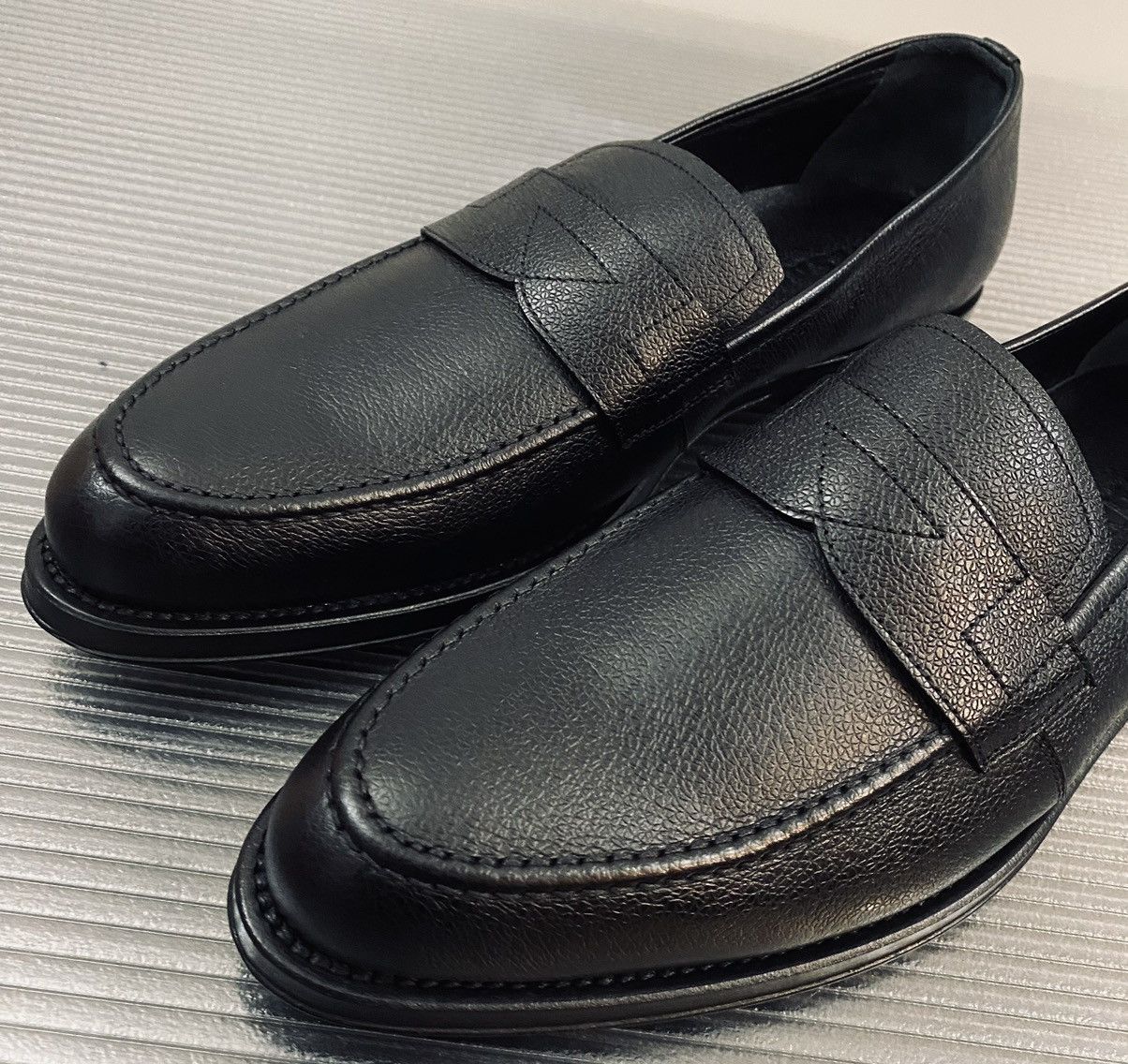 Jil Sander Jil Sander x RAF SIMONS black stitched up loafer 42 NEW Size US 9 / EU 42 - 12 Thumbnail
