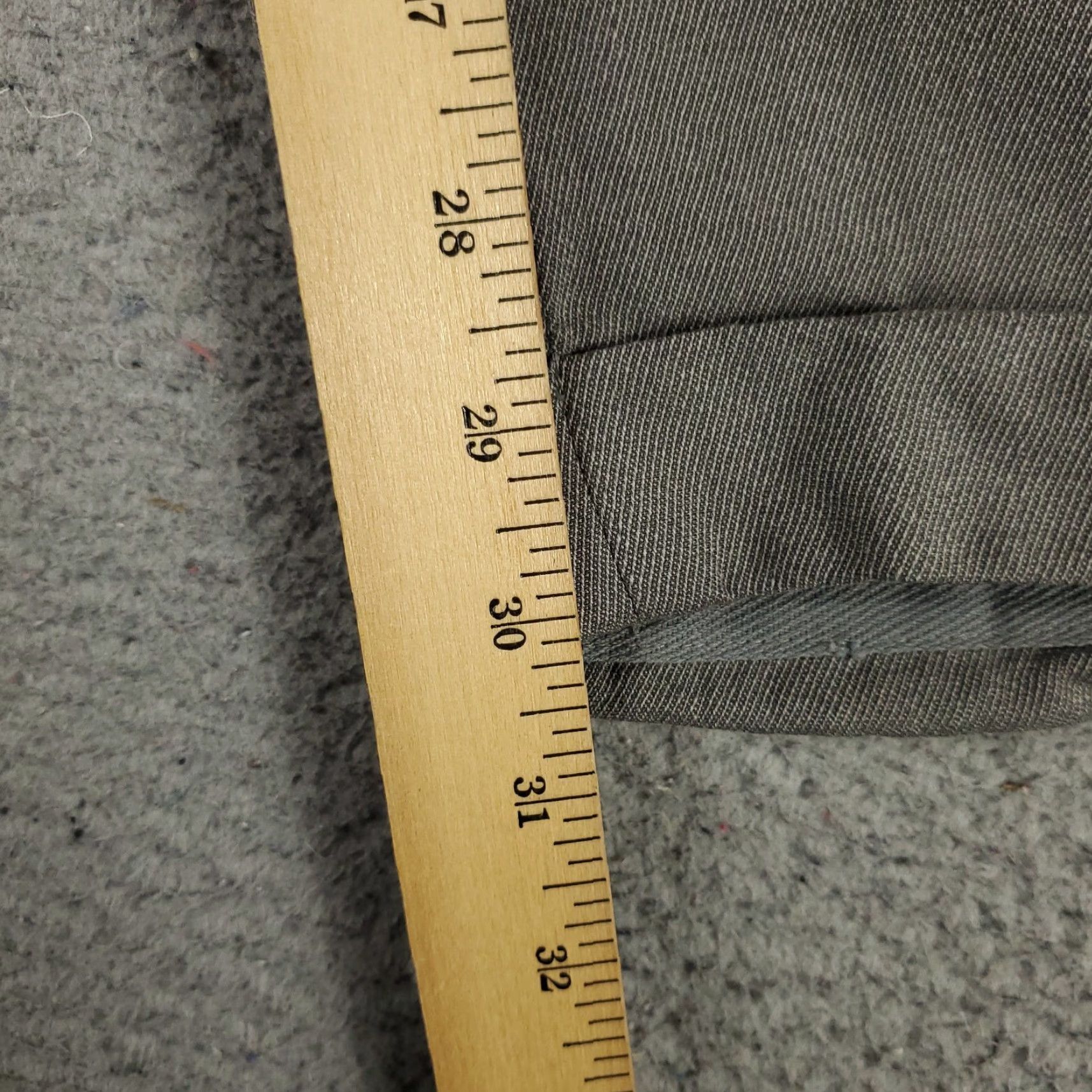 Zanella Zanella Gray Wool Dress Pants 34x30 Pleated Regular Fit Mens Size US 34 / EU 50 - 6 Thumbnail