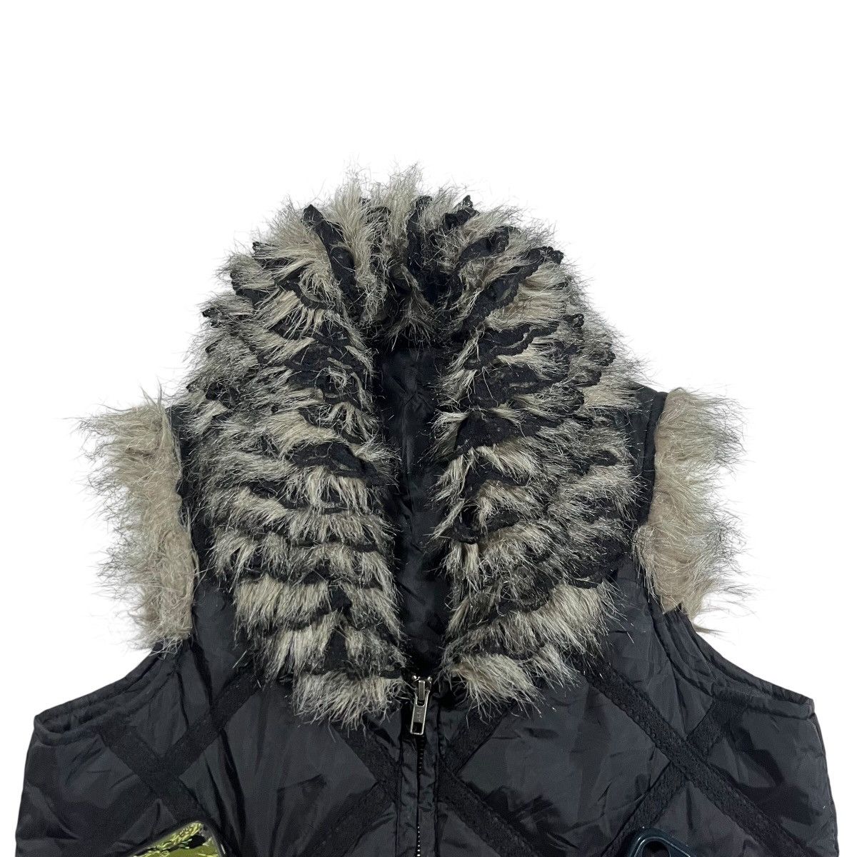 Japanese Brand Racoon Fur Puffer Vest LGB Style Size US M / EU 48-50 / 2 - 3 Thumbnail