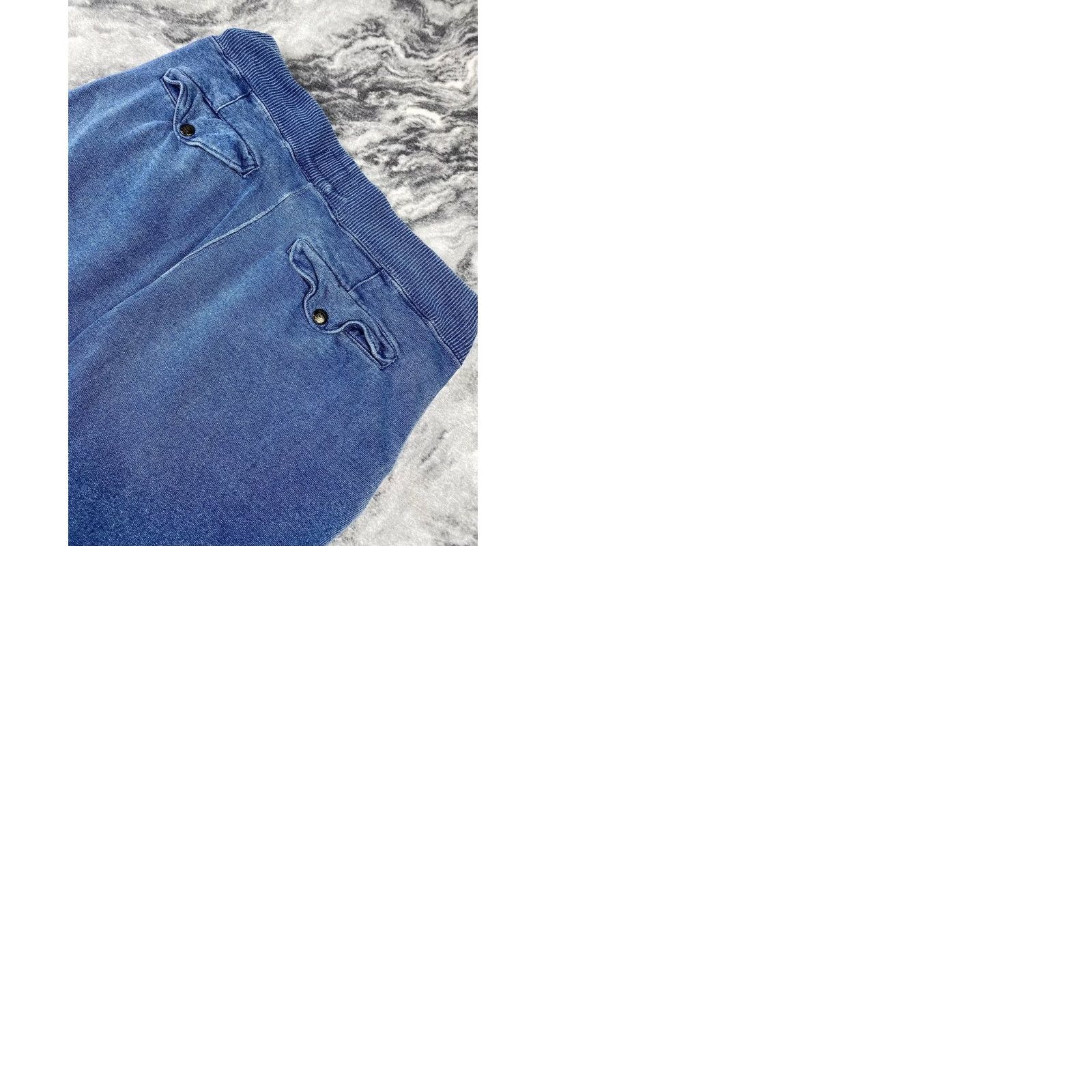 Ralph Lauren Ralph Lauren RRL Indigo Cotton Sweatpants Men L Blue Size US 33 - 9 Thumbnail