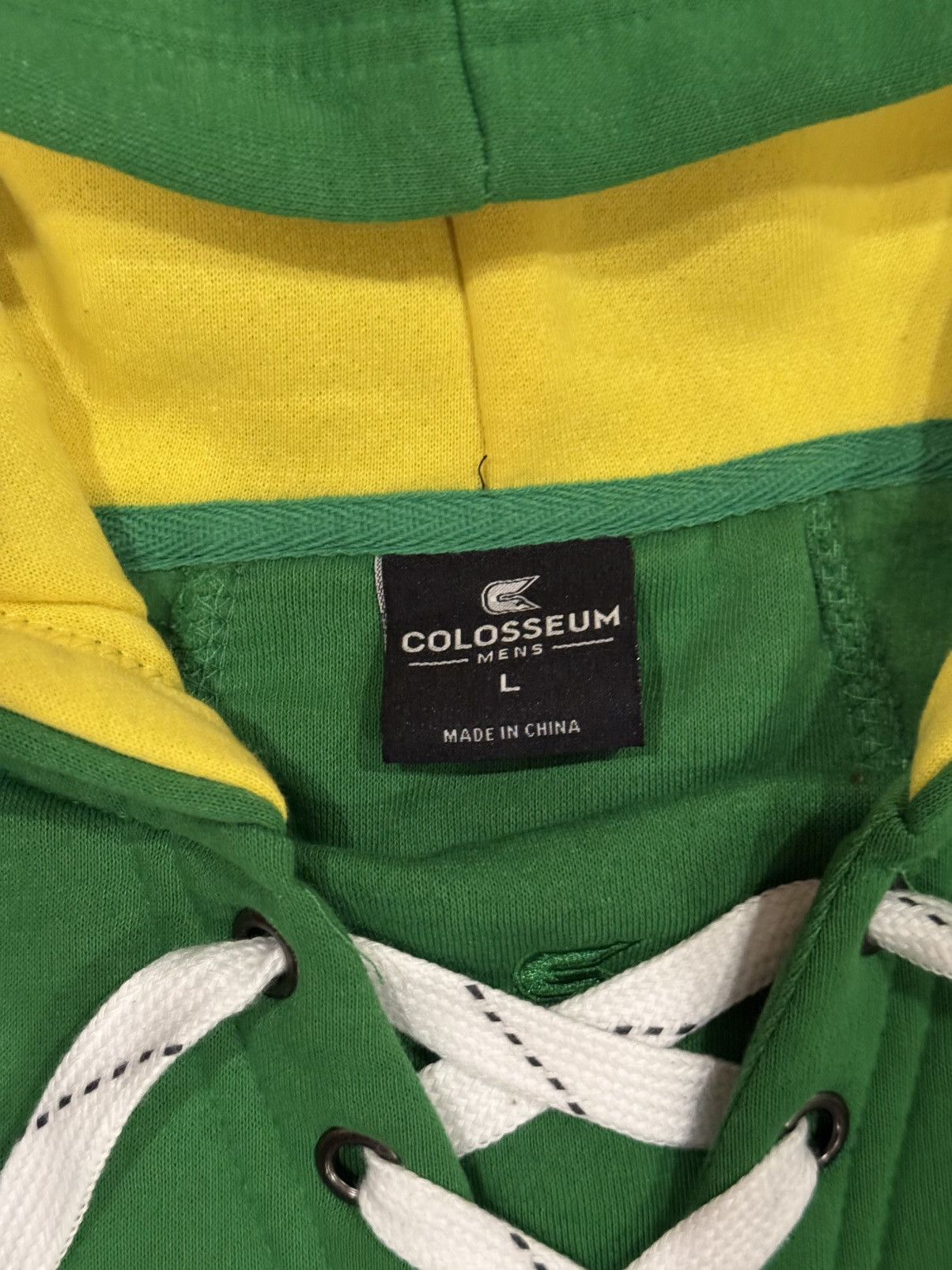Colosseum Athletics NWT Colosseum Oregon Ducks Hockey Lace-Up Hoodie Embroidered Size US L / EU 52-54 / 3 - 4 Thumbnail