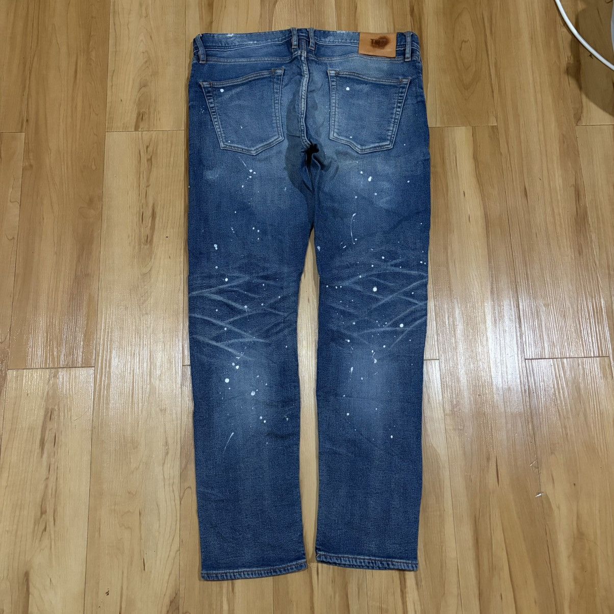 TMT TMT Japan Damaged Distressed Stitch Denim Jeans Size US 34 / EU 50 - 3 Thumbnail