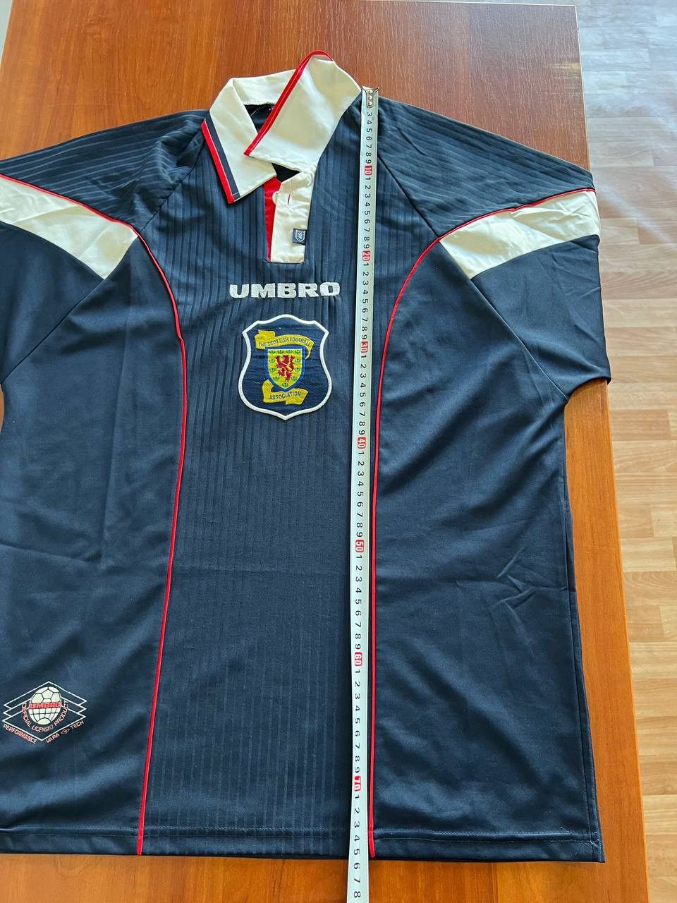 Umbro 1996/98 SCOTLAND TEAM HOME SOCCER JERSEY FOOTBALL SHIRT L Size US L / EU 52-54 / 3 - 14 Thumbnail