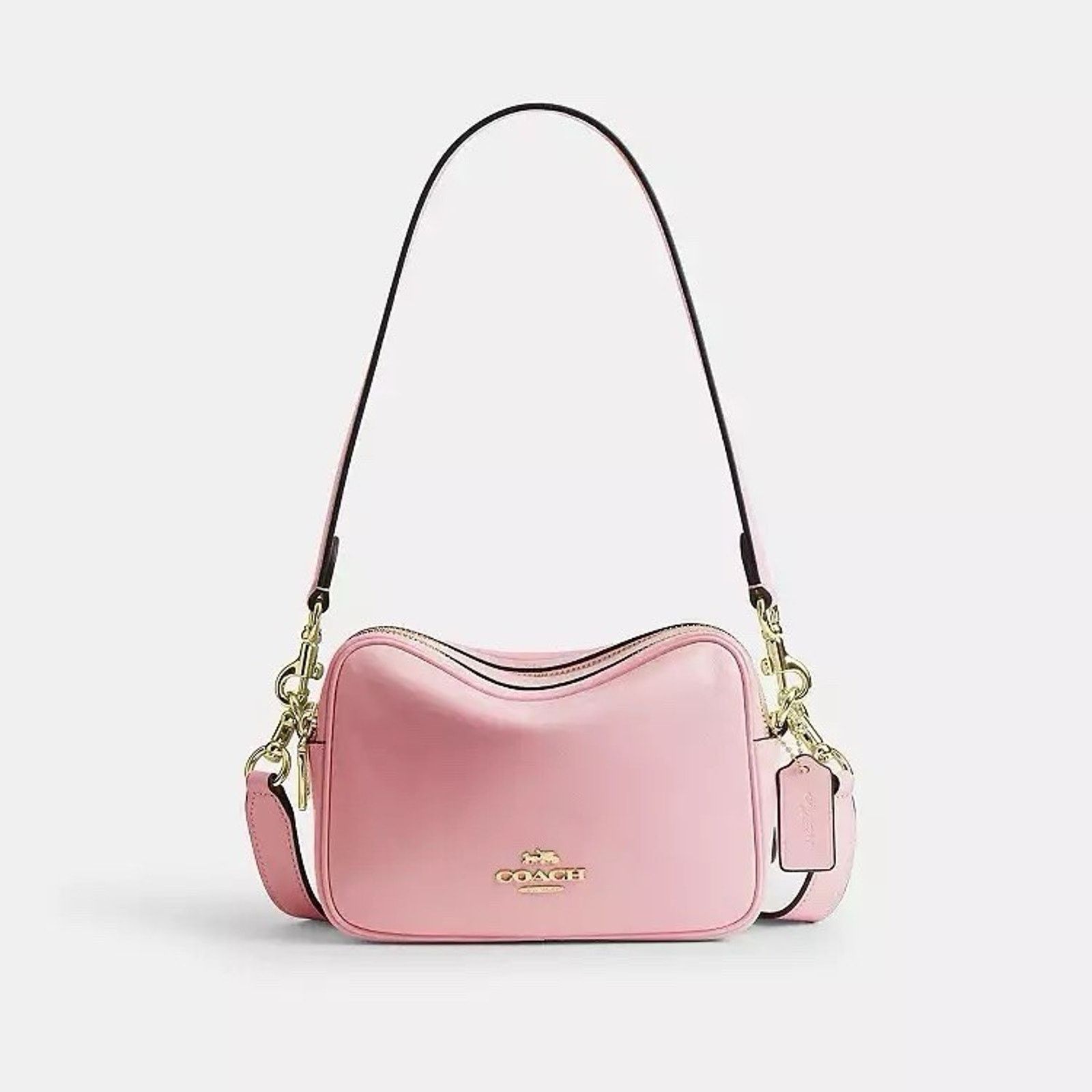 Coach NWT Coach Mini Carey Crossbody Bag CEA02 leather Soft Pink Size ONE SIZE - 12 Thumbnail