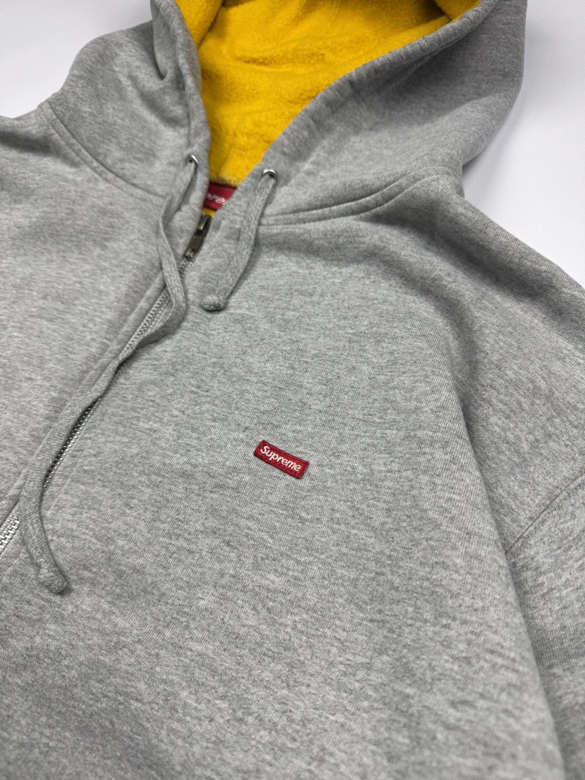 Supreme Supreme Mini Logo Zip Hoodie Size US XL / EU 56 / 4 - 3 Thumbnail