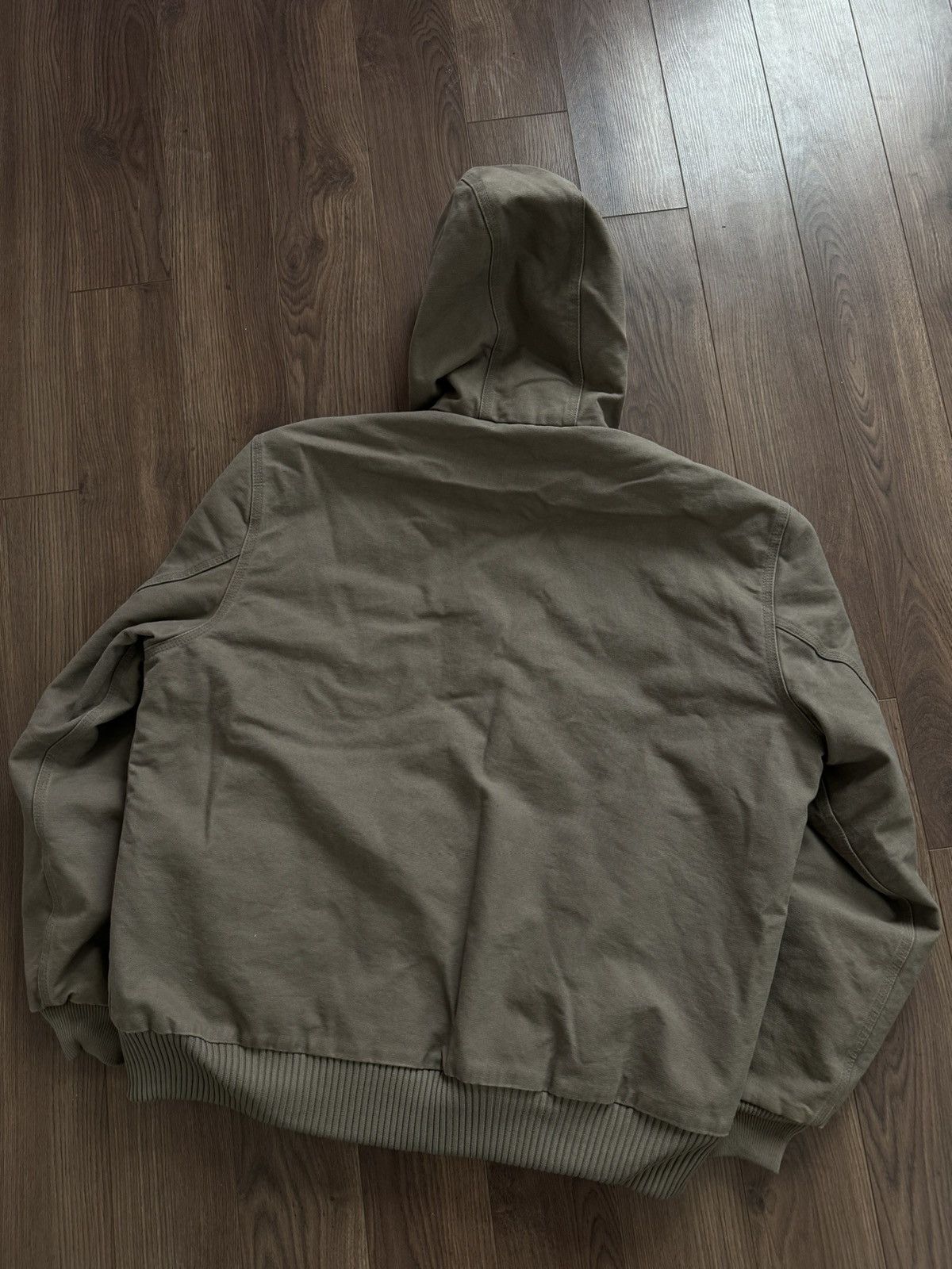 Carhartt Carhartt J130 Beige quilted flannel jacket coat Size US XL / EU 56 / 4 - 8 Thumbnail