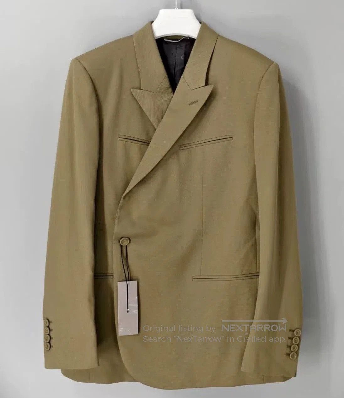 Dior Dior x Travis Scott Olive Green Blazer. Size US XL / EU 56 / 4 - 1 Thumbnail