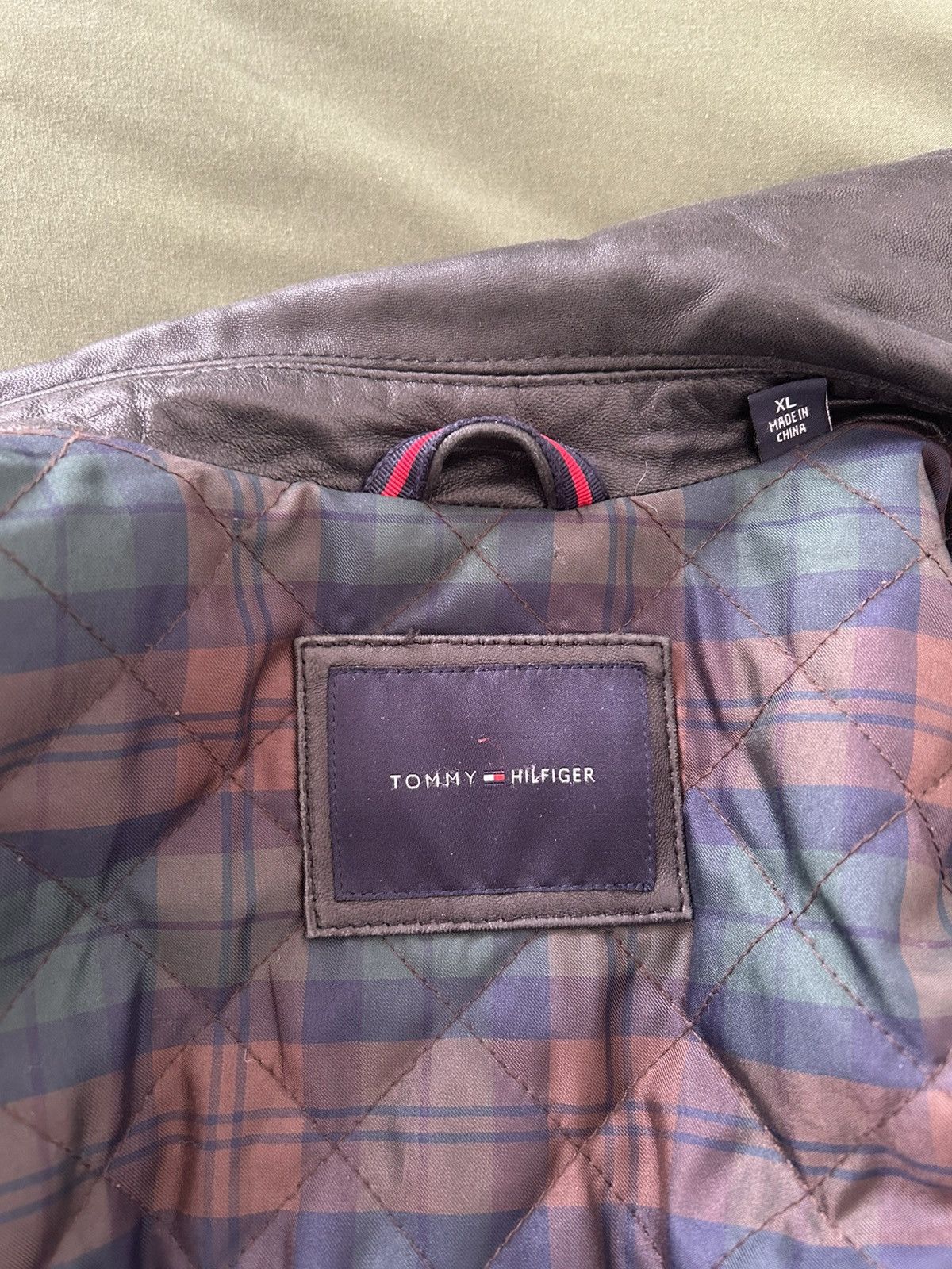 Tommy Hilfiger Tommy Hilfiger Leather Jacket Size US M / EU 48-50 / 2 - 3 Thumbnail