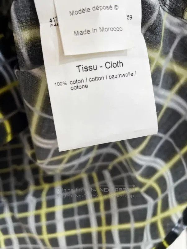 Kenzo KENZO Black Cotton Check Long Sleeve Shirt . Size US M / EU 48-50 / 2 - 5 Thumbnail