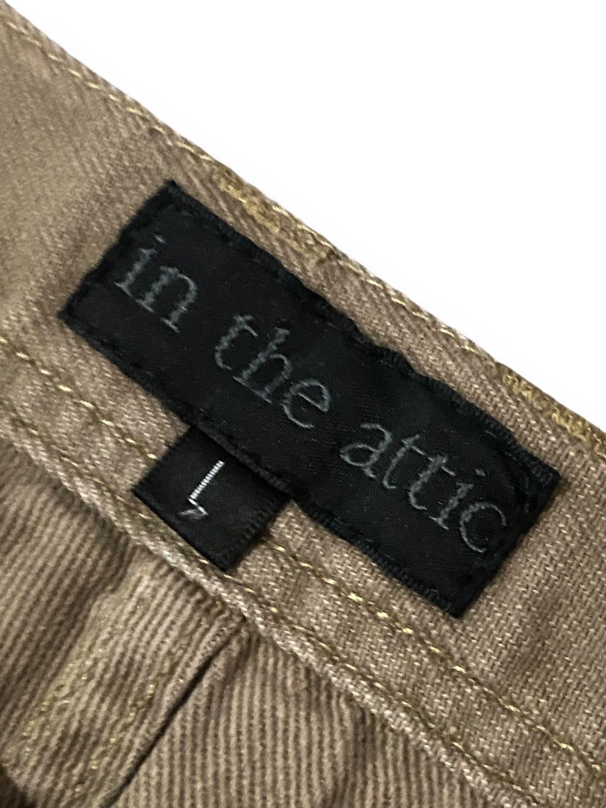 In The Attic In The Attic Japan Multipocket Beige Buckleback Button Denim Size US 32 / EU 48 - 15 Thumbnail
