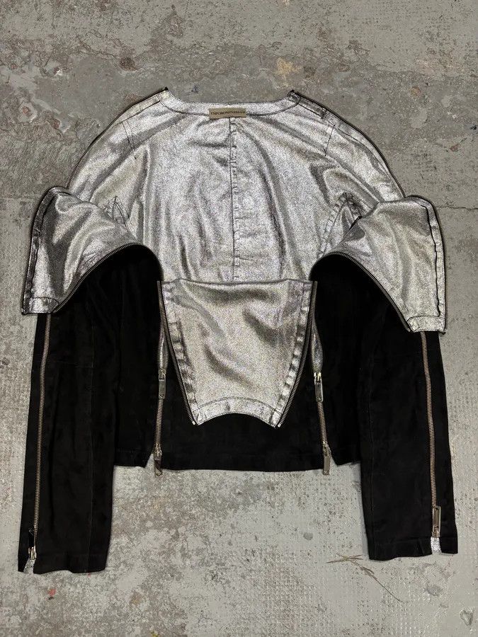 Emporio Armani AW2003 Emporio Armani Black Multi Full Zips Jacket Size S / US 4 / IT 40 - 7 Thumbnail