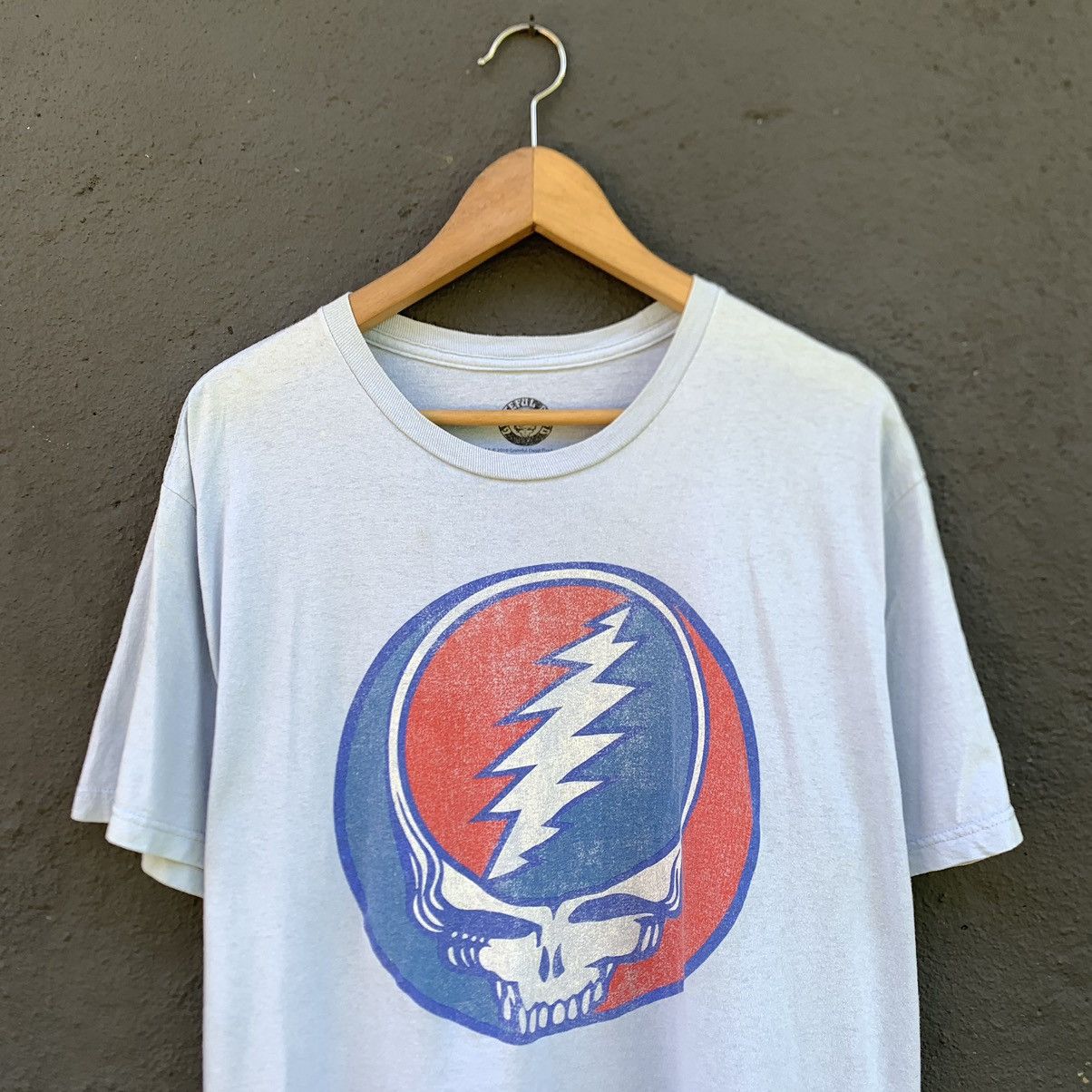 Band Tees Thrashed Grateful Dead Band Tee Size US XL / EU 56 / 4 - 2 Thumbnail
