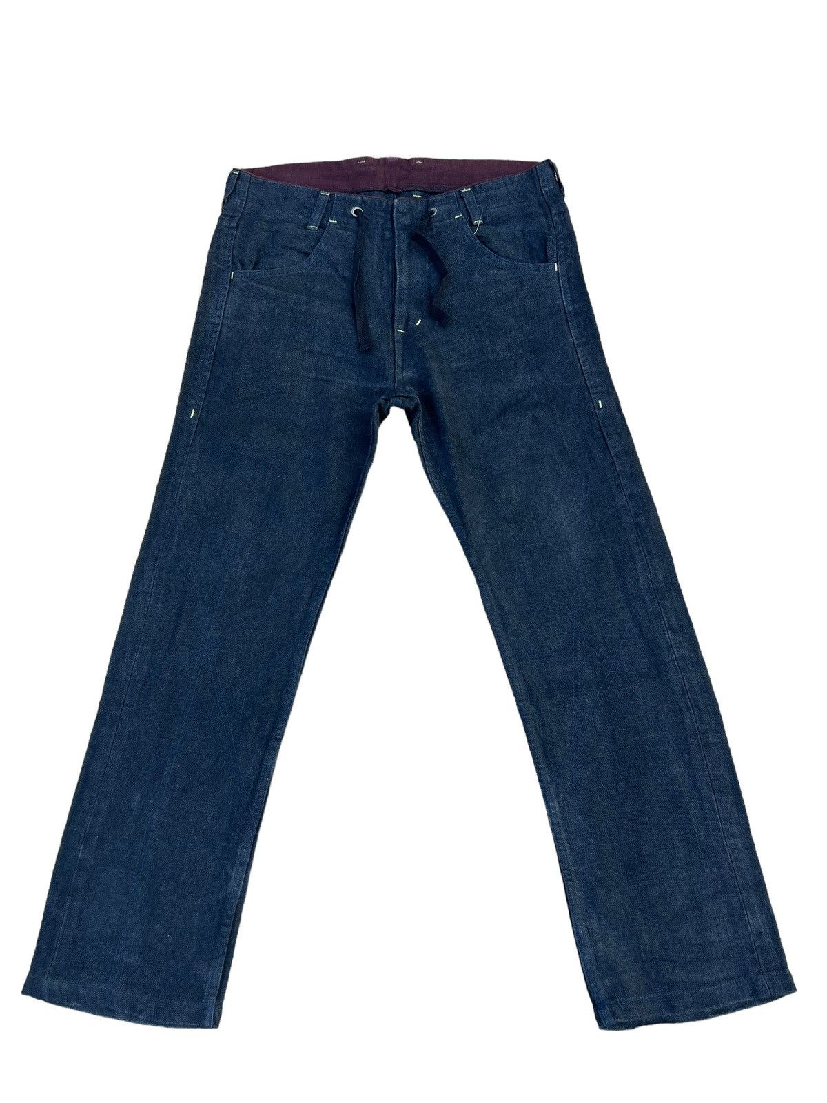 Vintage Vintage Ozone Rocks Hemprotex Heavy Hem Jeans Size US 32 / EU 48 - 1 Thumbnail