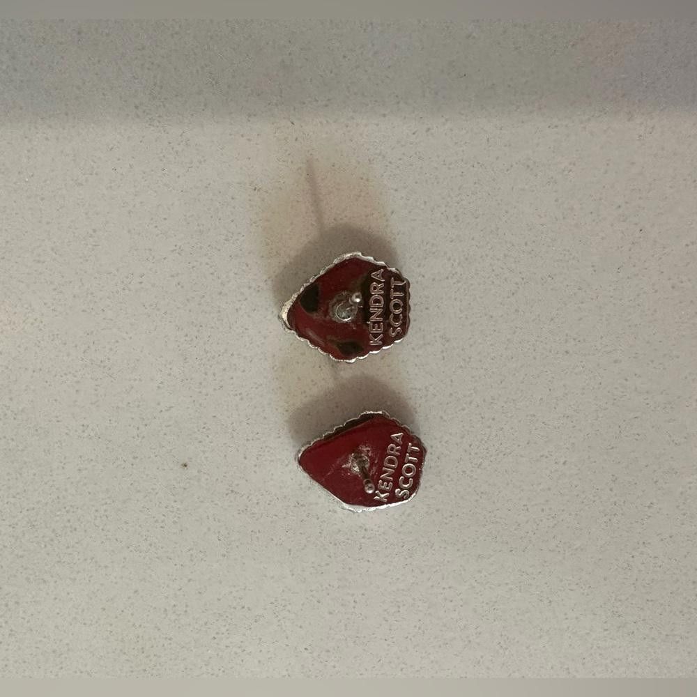 Kendra Scott Kendra Scott Tessa Platinum Drusy Silver Stud Earrings Size ONE SIZE - 6 Thumbnail