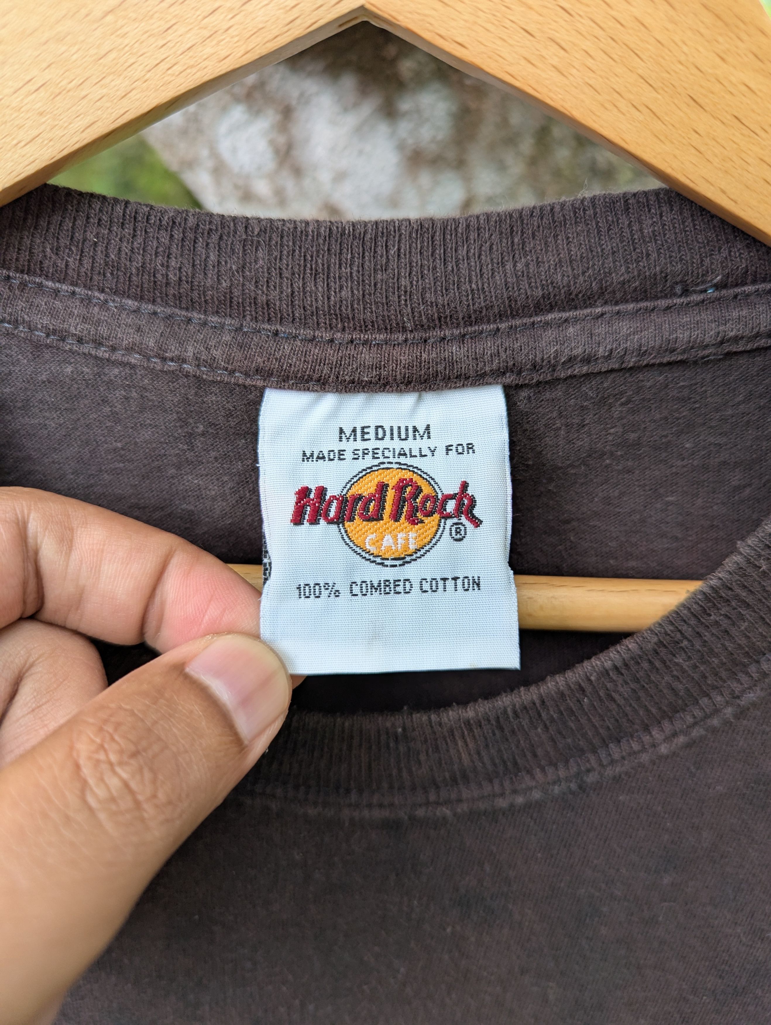Hard Rock Cafe Distressed Hard Rock Cafe Logo Dubai Sunfaded Tshirt Size US M / EU 48-50 / 2 - 3 Thumbnail