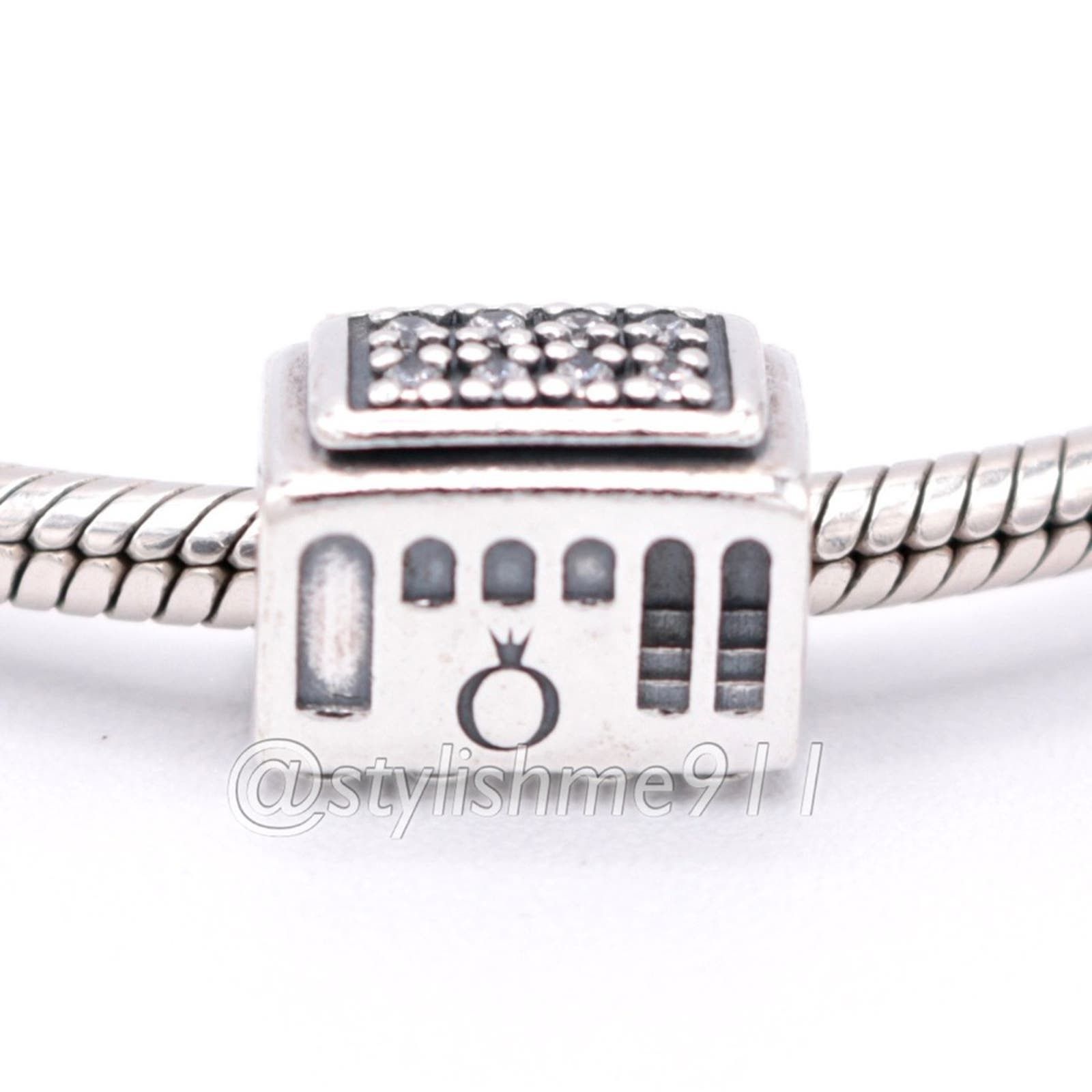 pandora Authentic Pandora Cable Car Charm - 791219CZ Size ONE SIZE - 1 Thumbnail