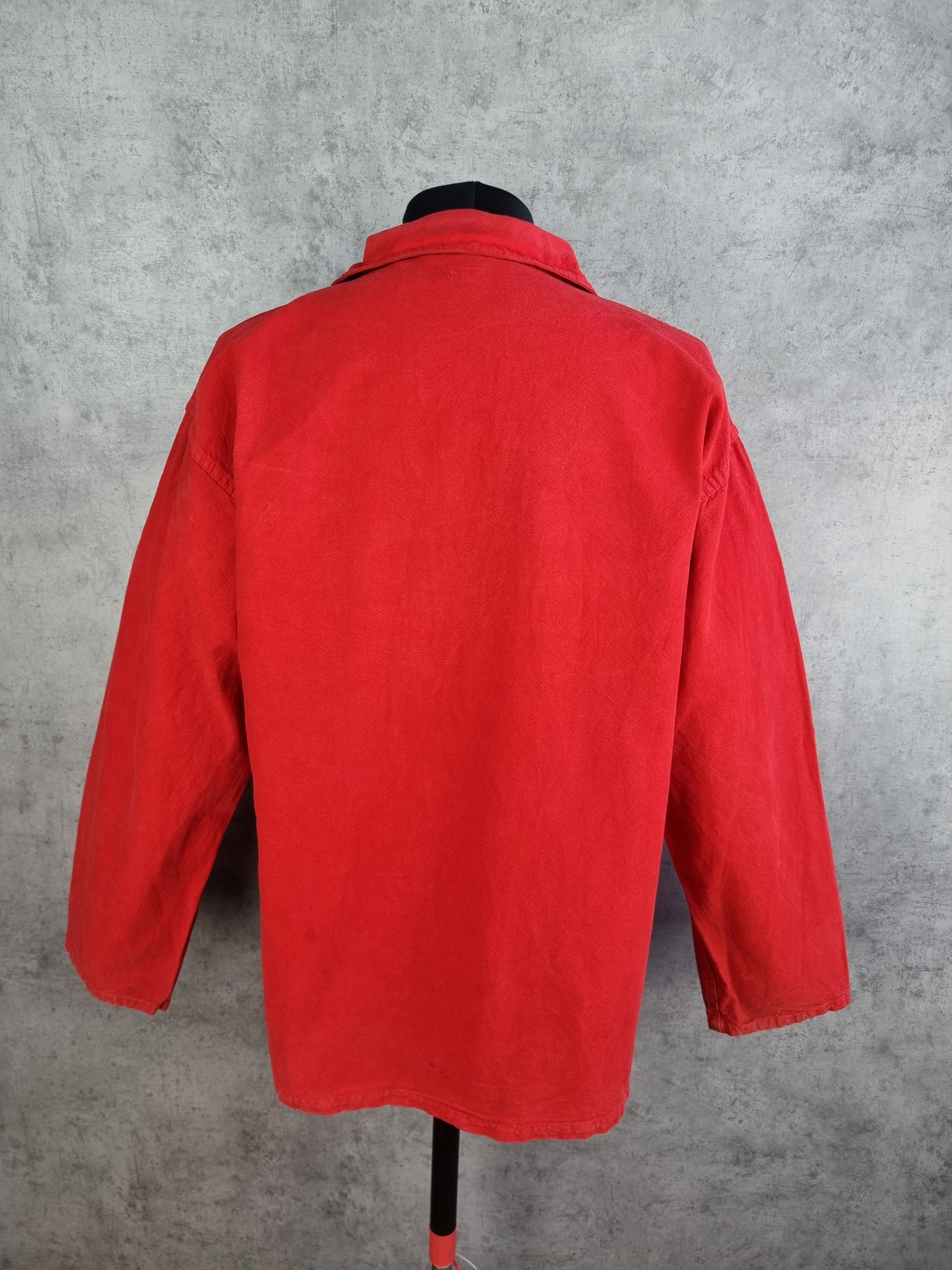 Le Laboureur × Seditionaries 90s Rare Size Vintage Sailor Fisherman OverShirt Size US XL / EU 56 / 4 - 6 Thumbnail