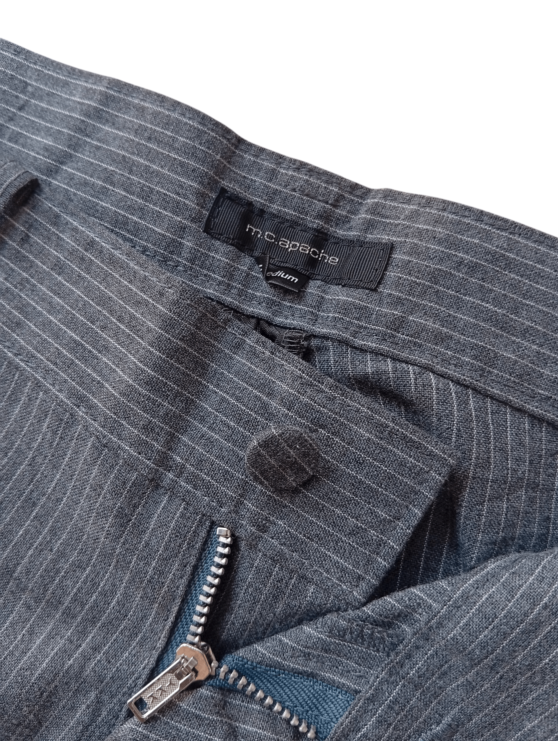 Japanese Brand Mc Apache stripe trouser pants Size US 32 / EU 48 - 3 Thumbnail
