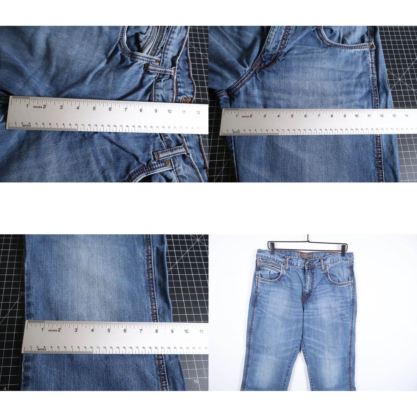 Wrangler VINTAGE Wrangler Jeans? Size US 34 / EU 50 - 8 Thumbnail