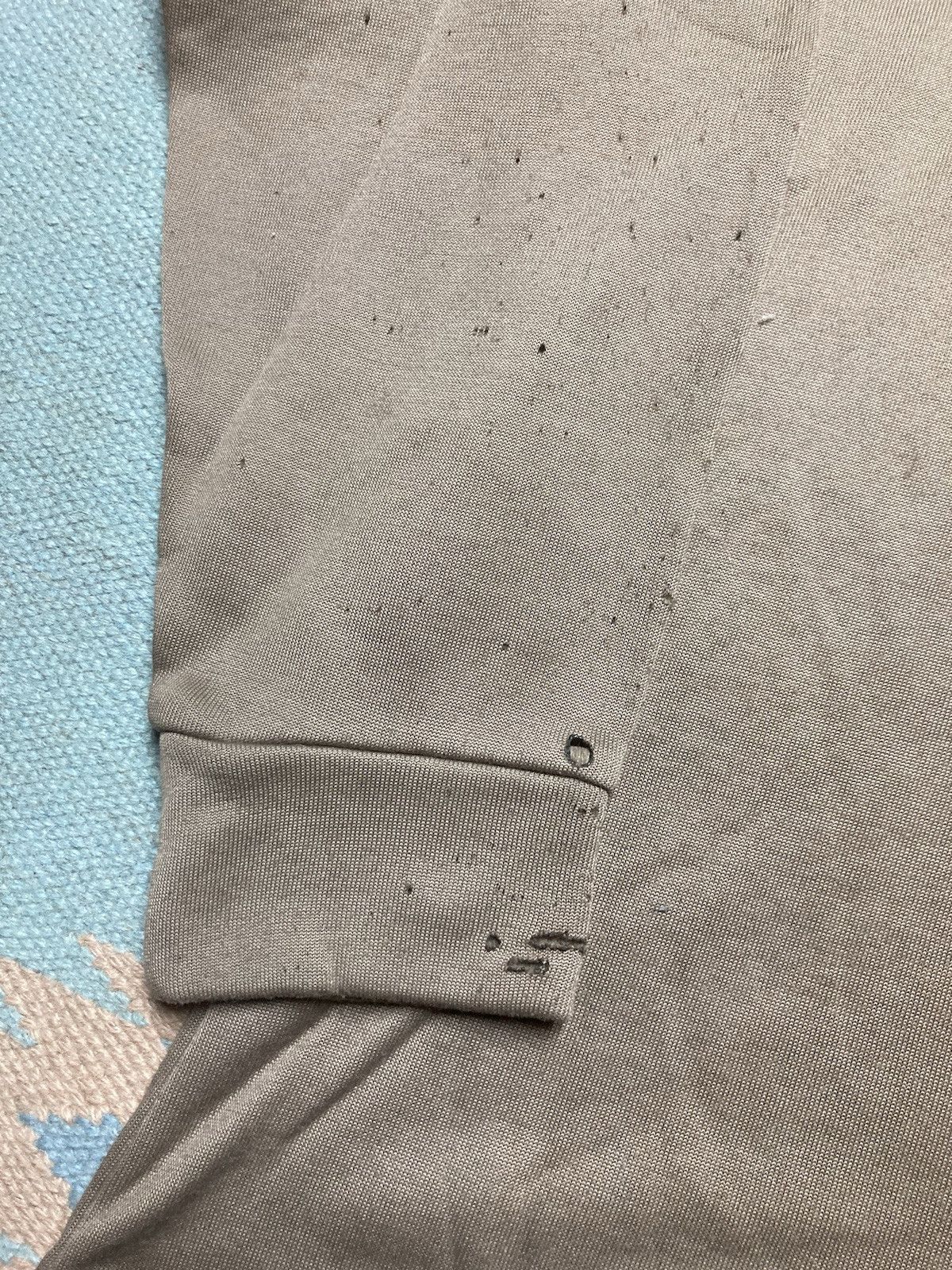 Vintage Vtg military cold weather undershirt distressed polo large Size US L / EU 52-54 / 3 - 10 Thumbnail