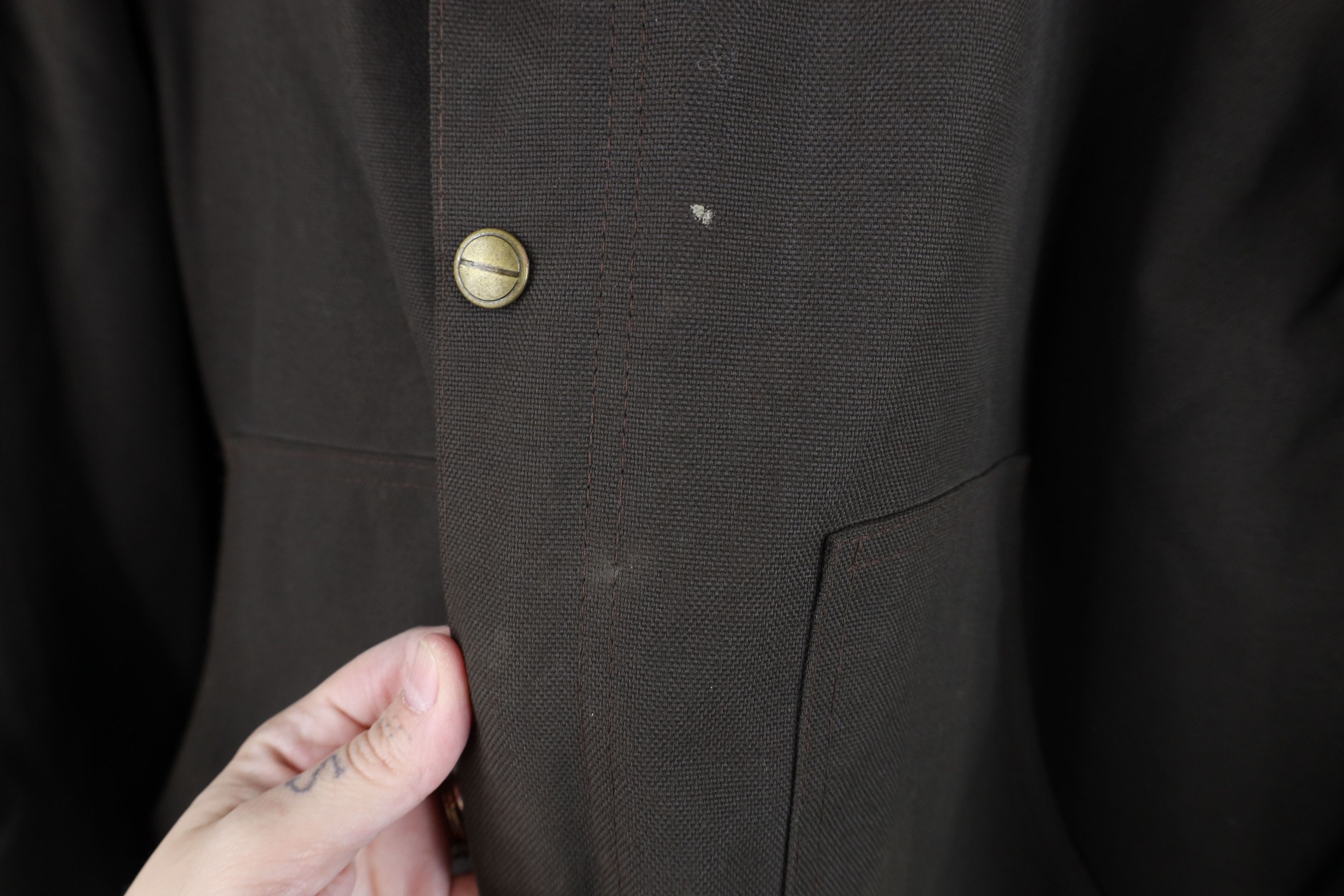 Walls Vintage 90s Walls MasterMade Bomber Jacket Dark Brown USA Size US XL / EU 56 / 4 - 6 Thumbnail