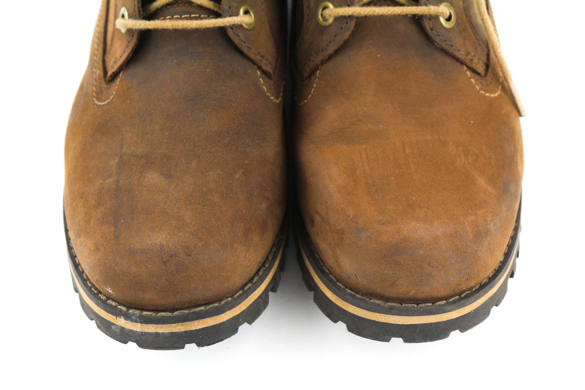 Timberland 6857B UK8 Brown Leather Aged Waterproof Boots 79964 Size US 8.5 / EU 41-42 - 4 Thumbnail