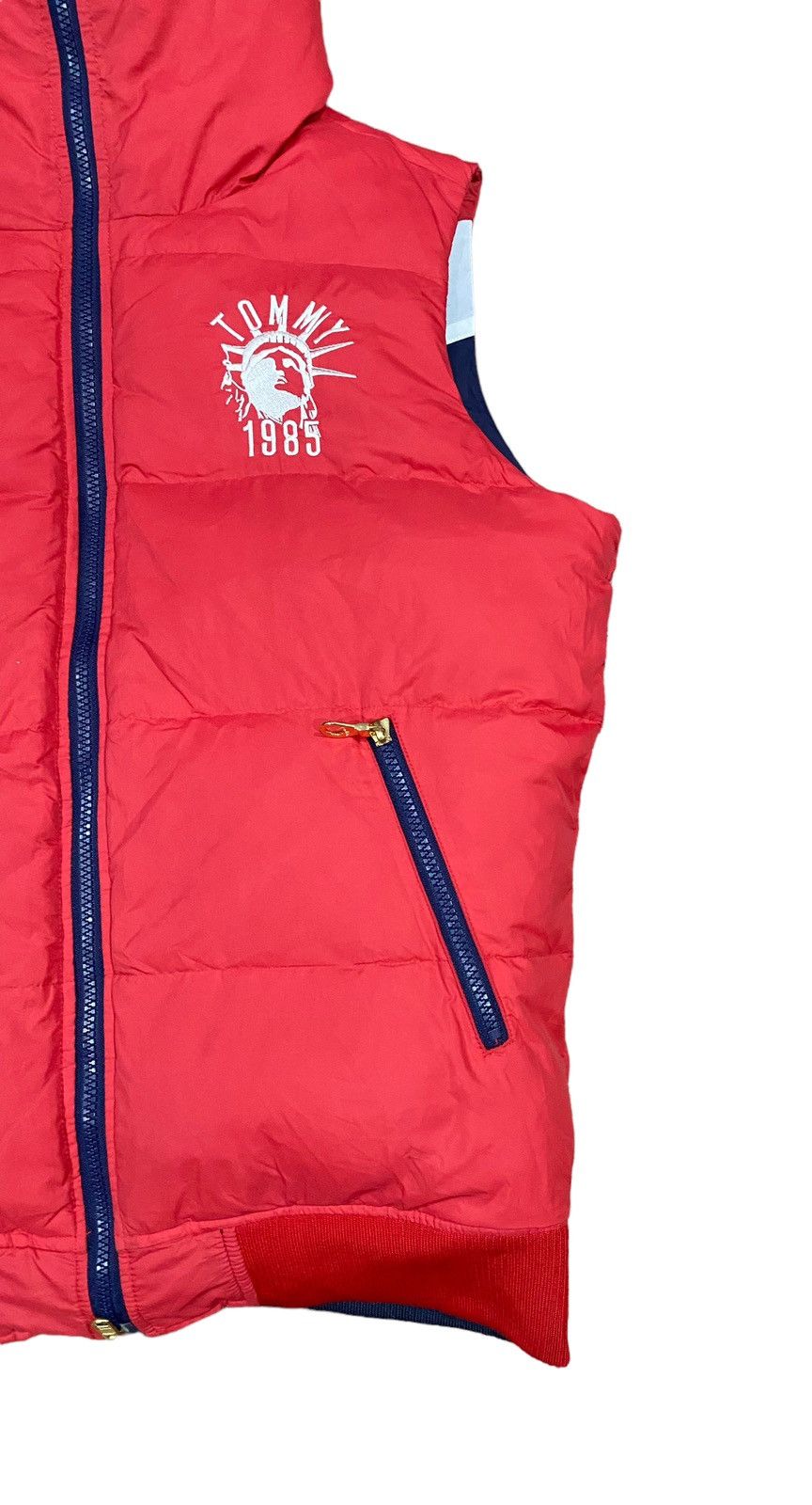 Designer × Tommy Hilfiger Rare Tommy Hilfiger Down Jacket Riversable Sleeveless Size US L / EU 52-54 / 3 - 6 Thumbnail