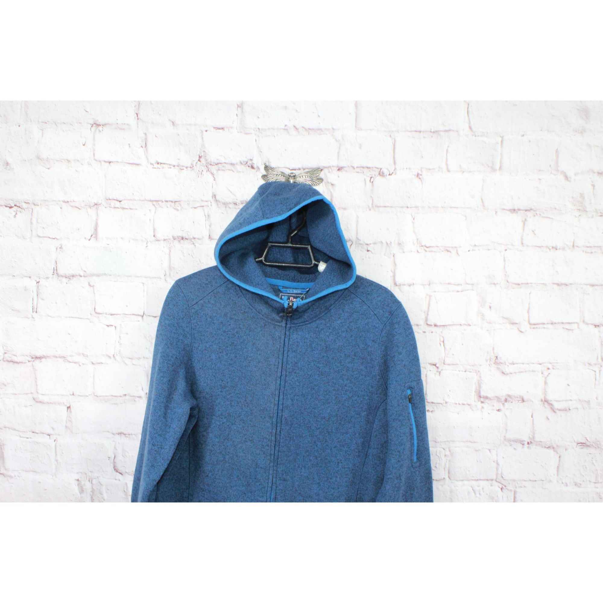 L.L. Bean LL Bean Women's Sweater Fleece Coat Mallard Blue Size M Size M / US 6-8 / IT 42-44 - 2 Thumbnail