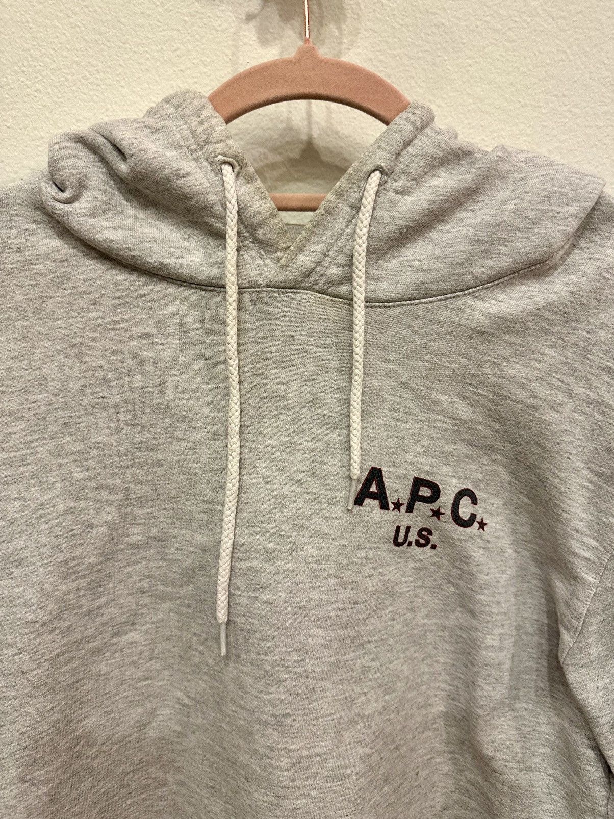 A.P.C. A.P.C. U.S. - Gray Hoodie - Size Medium (Unisex) Size US M / EU 48-50 / 2 - 4 Thumbnail