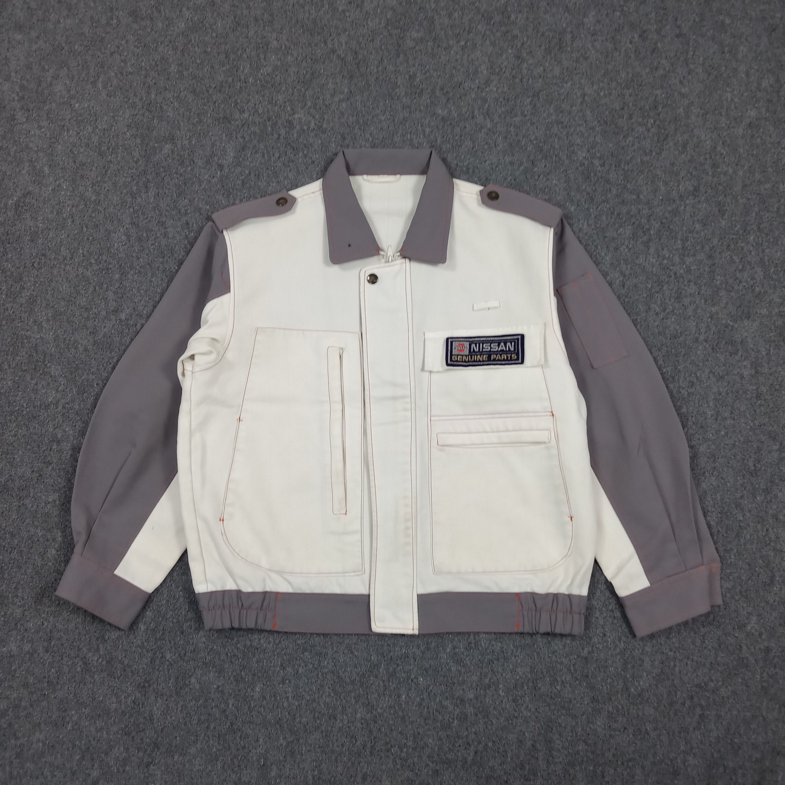 Nissan NISSAN Mechanic JDM Patches Workwear Jacket C293N7 Size US M / EU 48-50 / 2 - 3 Thumbnail