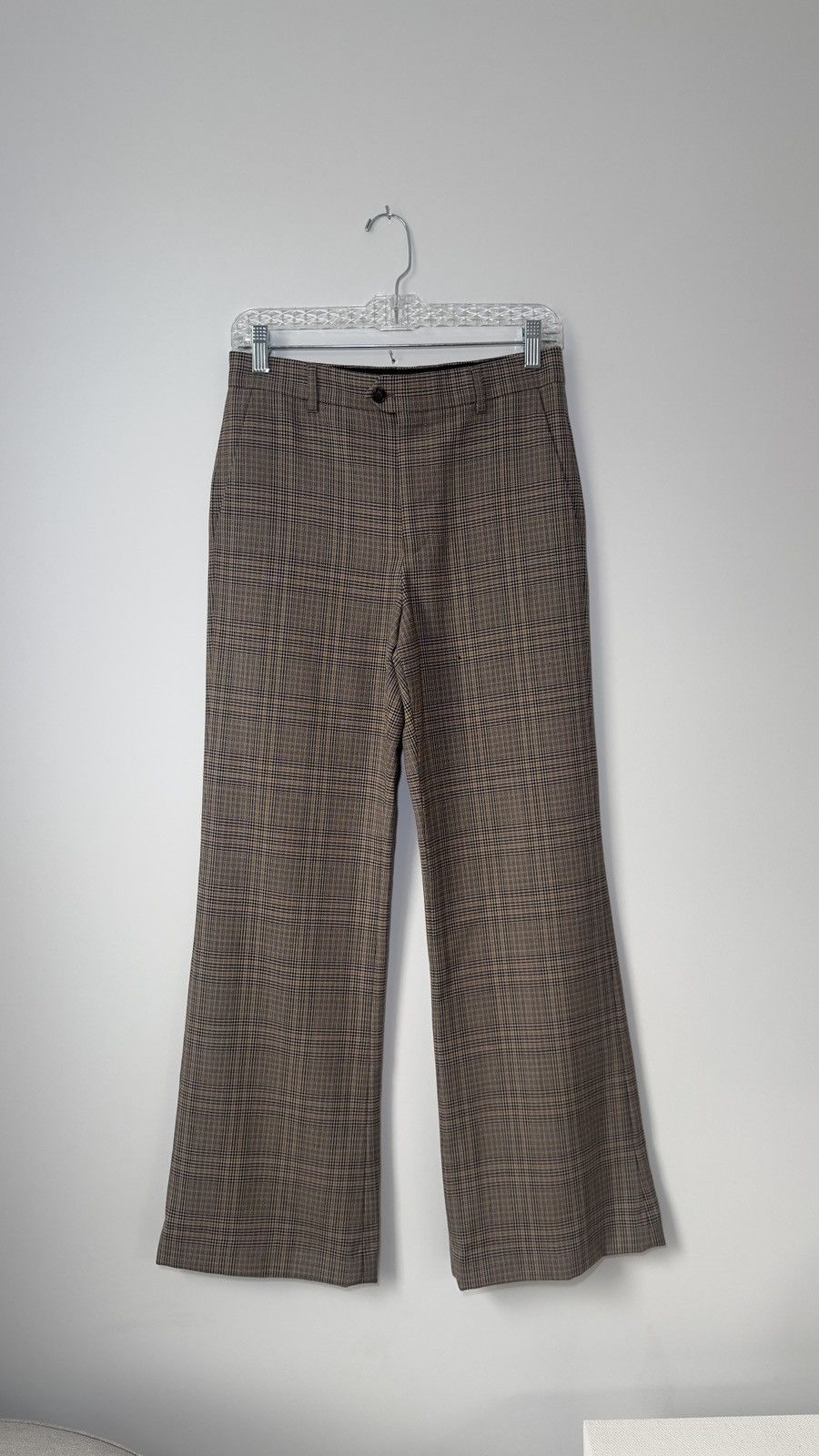 Celine Celine Prince of wales flared checked pant Size US 28 / EU 44 - 1 Thumbnail