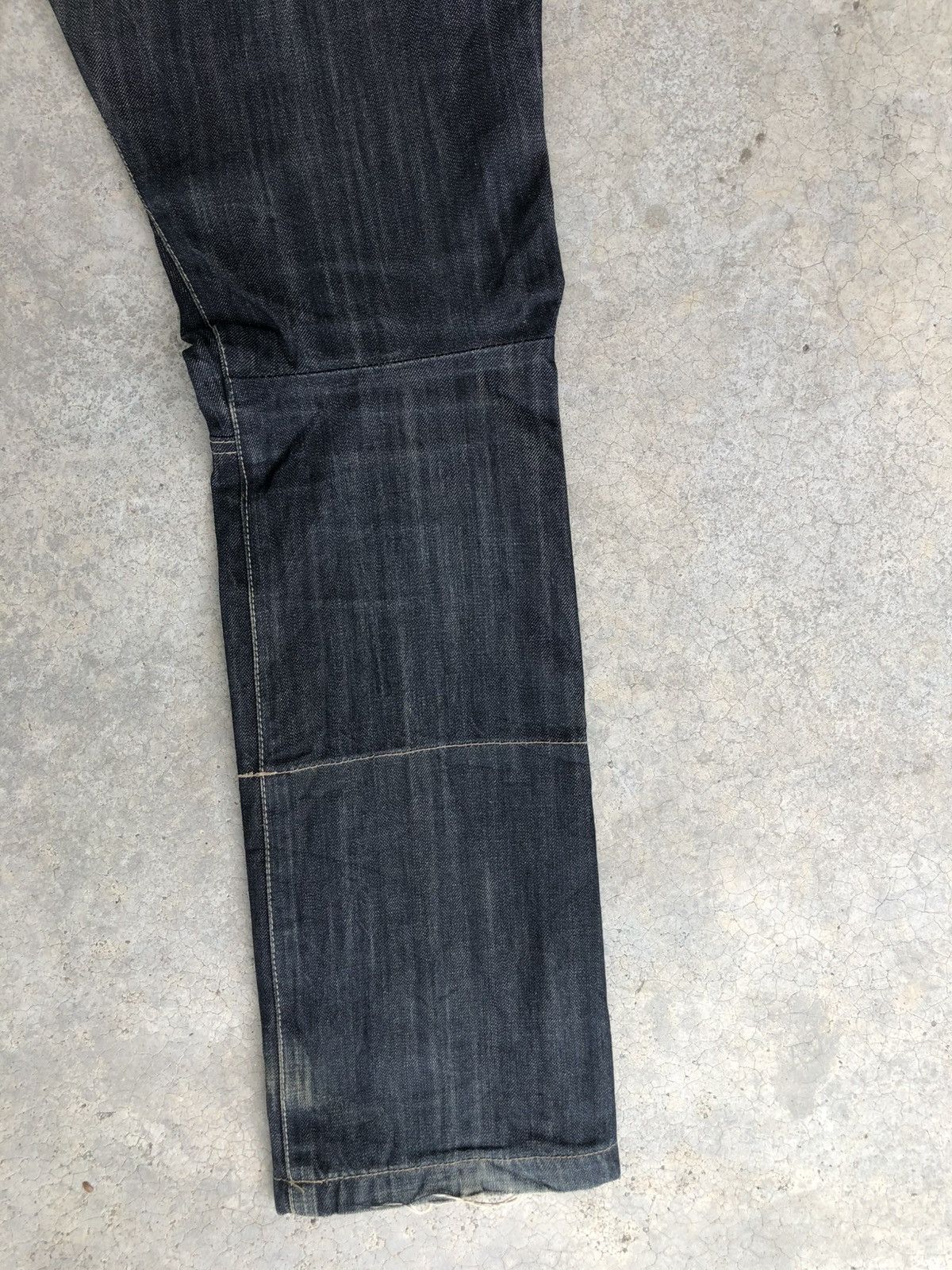 PPFM Japanese PPFM Double Knee Biker Distressed Denim Size US 32 / EU 48 - 12 Thumbnail