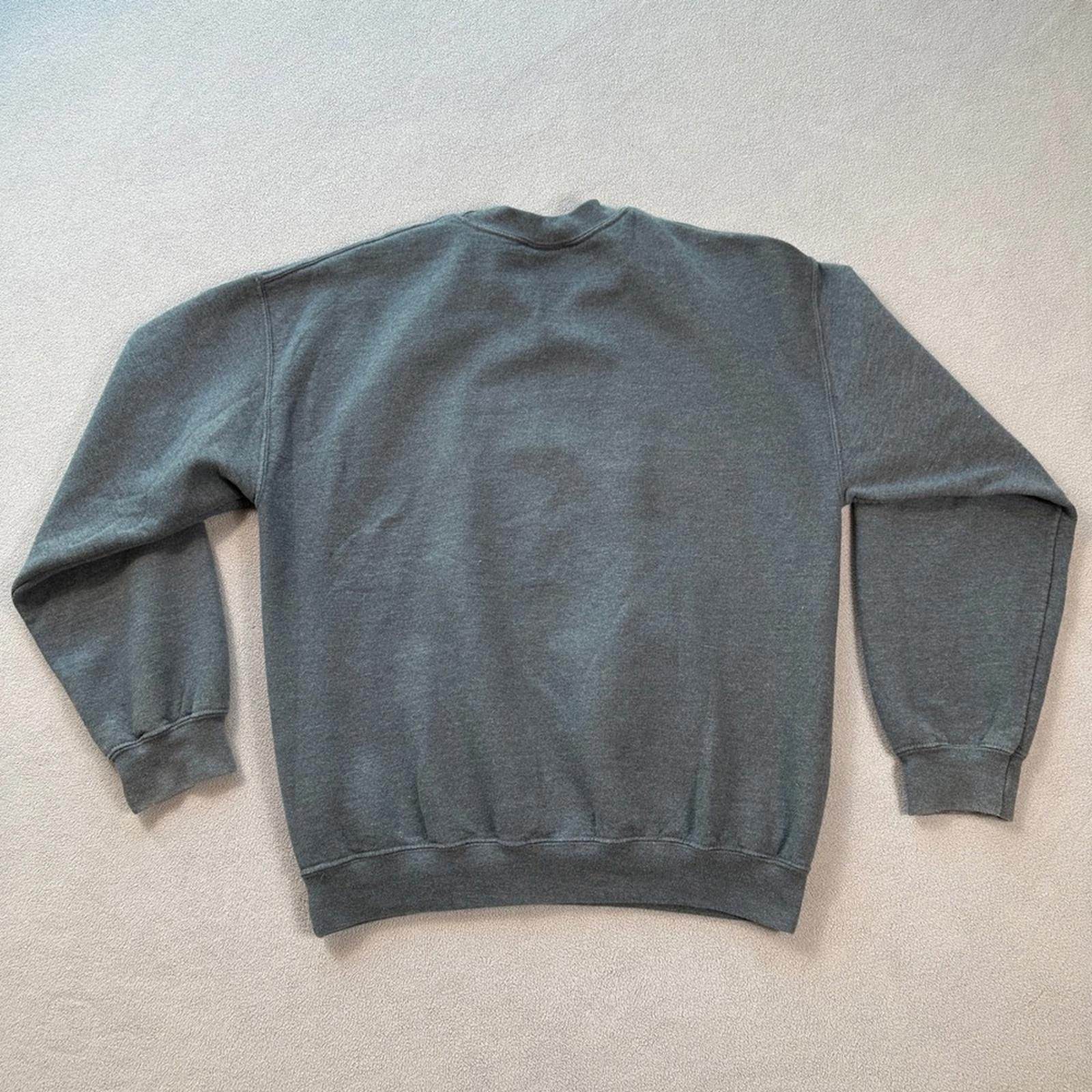 Gildan Stanford Sweatshirt Cardinal Men's Medium Gray Crewneck Size US M / EU 48-50 / 2 - 2 Thumbnail