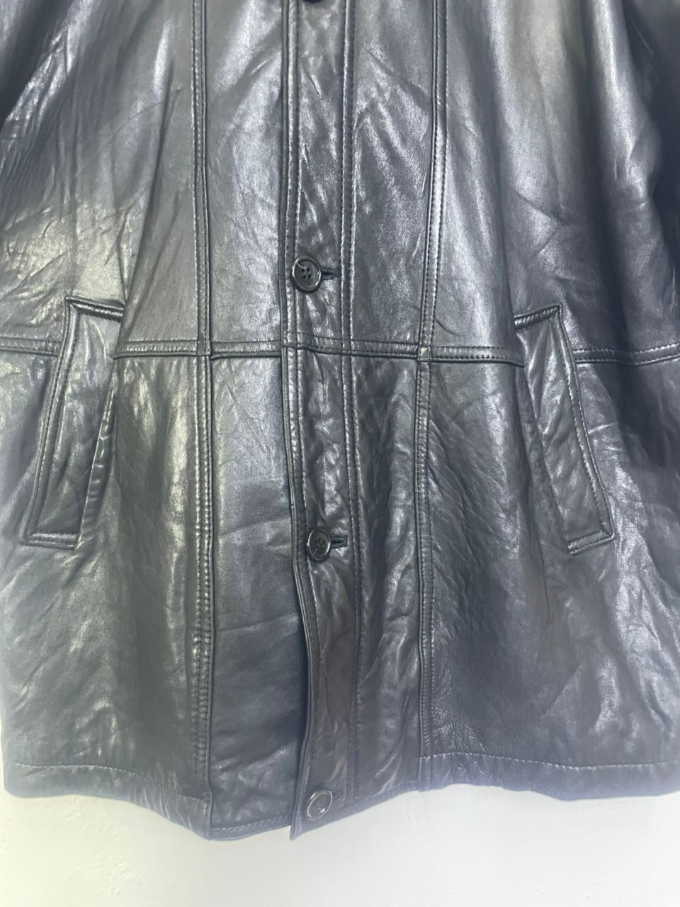 Designer × Vintage Charley bay Leather Jacket Size US L / EU 52-54 / 3 - 6 Thumbnail