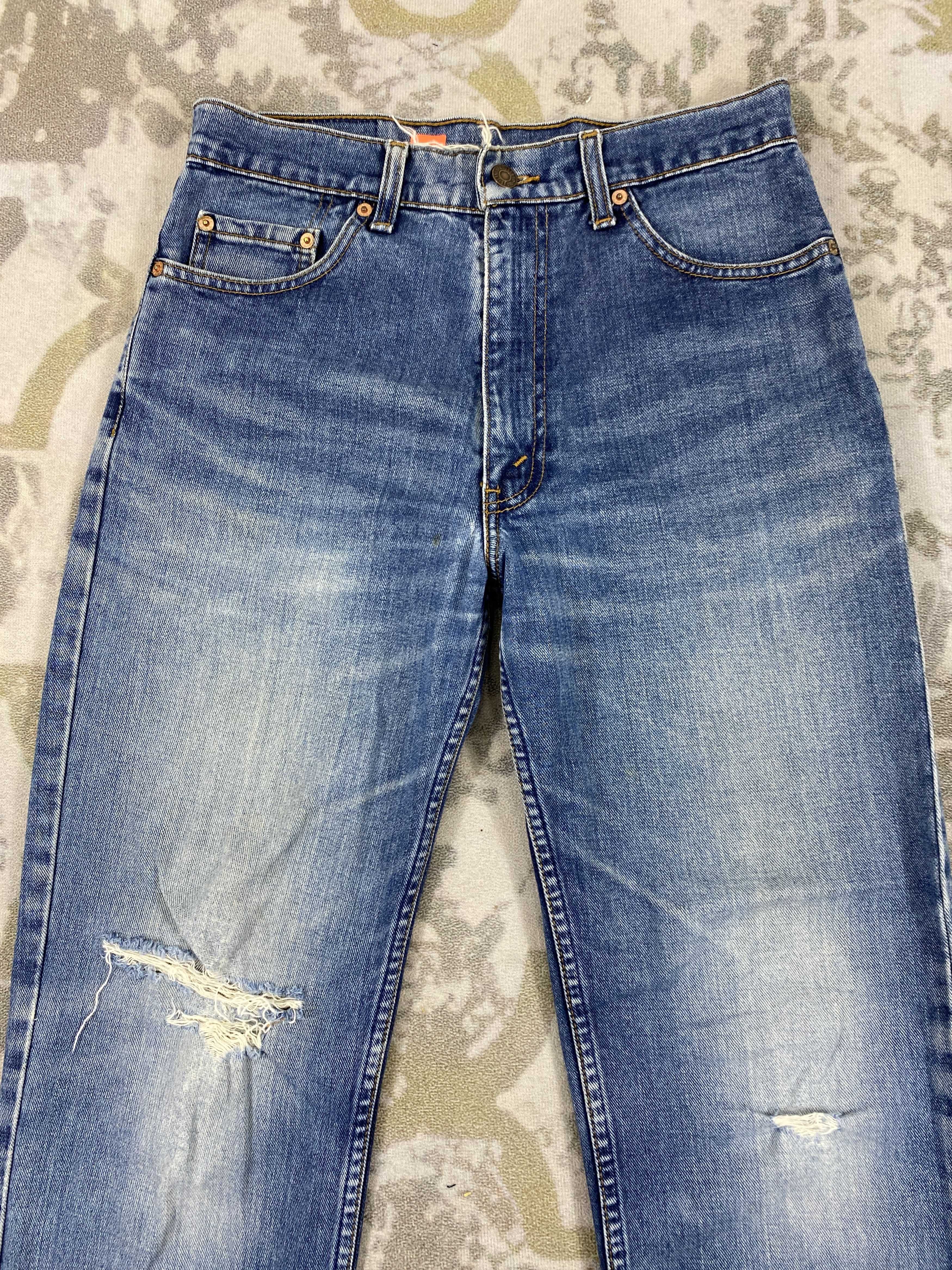 Levi's Distressed Blue Vintage Levi's 511 Jeans 29x27.5 - JN3767 Size US 28 / EU 44 - 3 Thumbnail